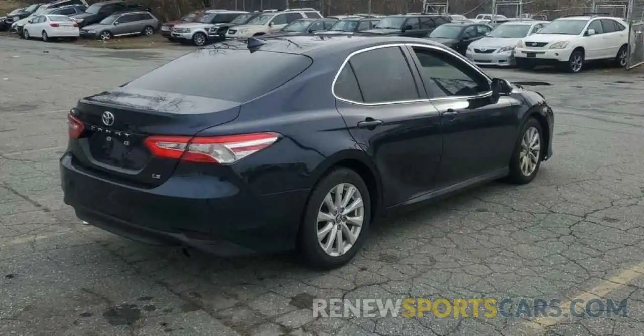 4 Photograph of a damaged car 4T1B11HK8KU733485 TOYOTA CAMRY 2019