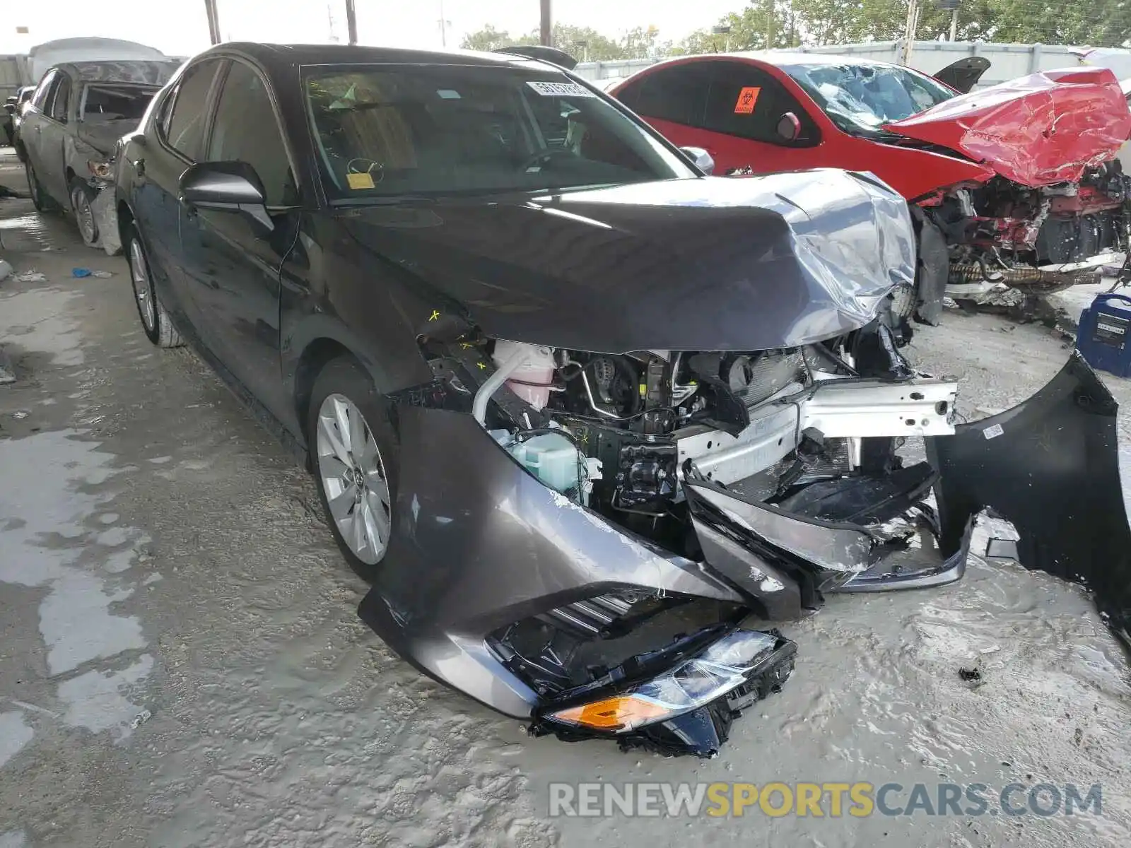 1 Photograph of a damaged car 4T1B11HK8KU734510 TOYOTA CAMRY 2019