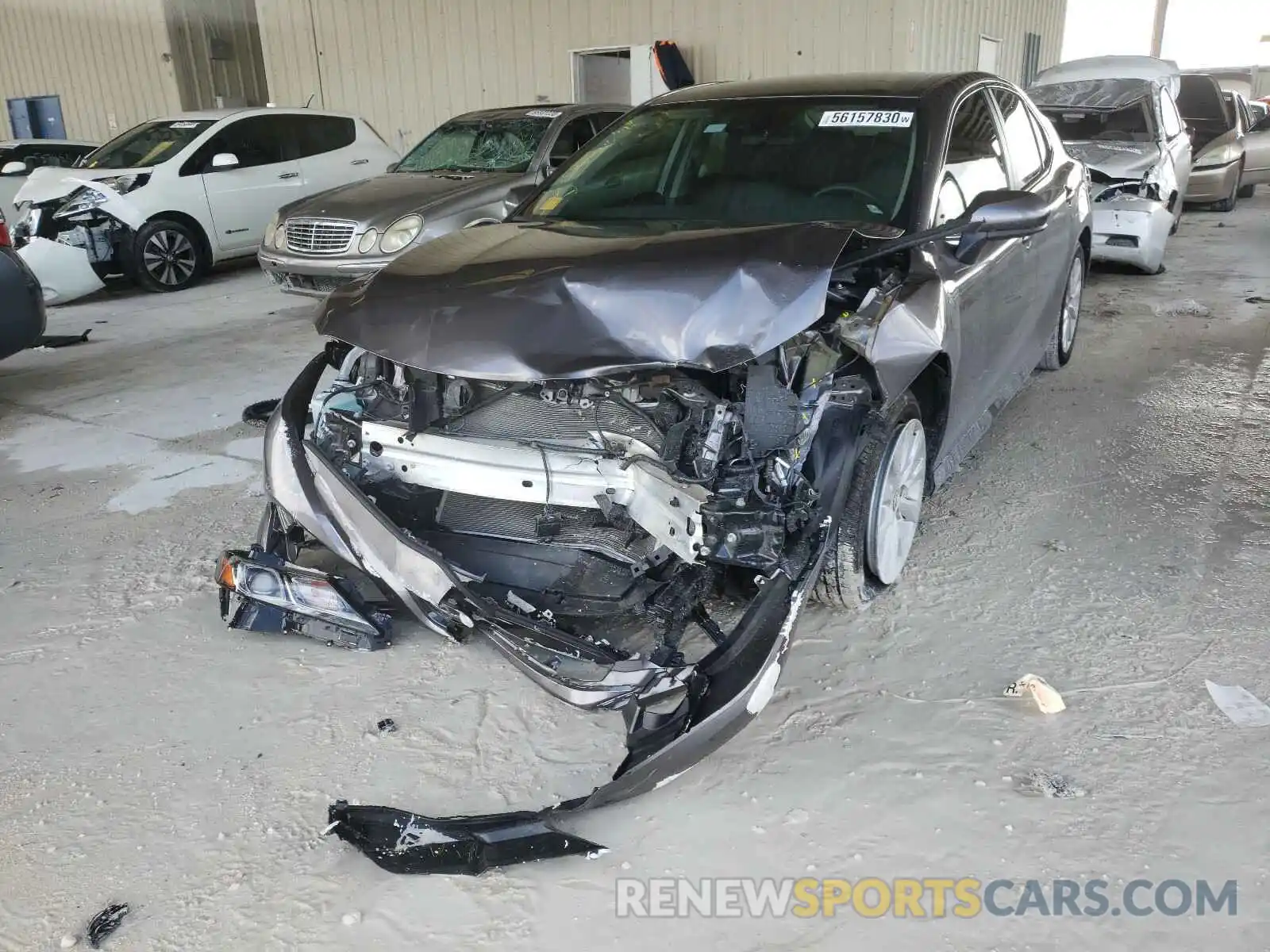 2 Photograph of a damaged car 4T1B11HK8KU734510 TOYOTA CAMRY 2019