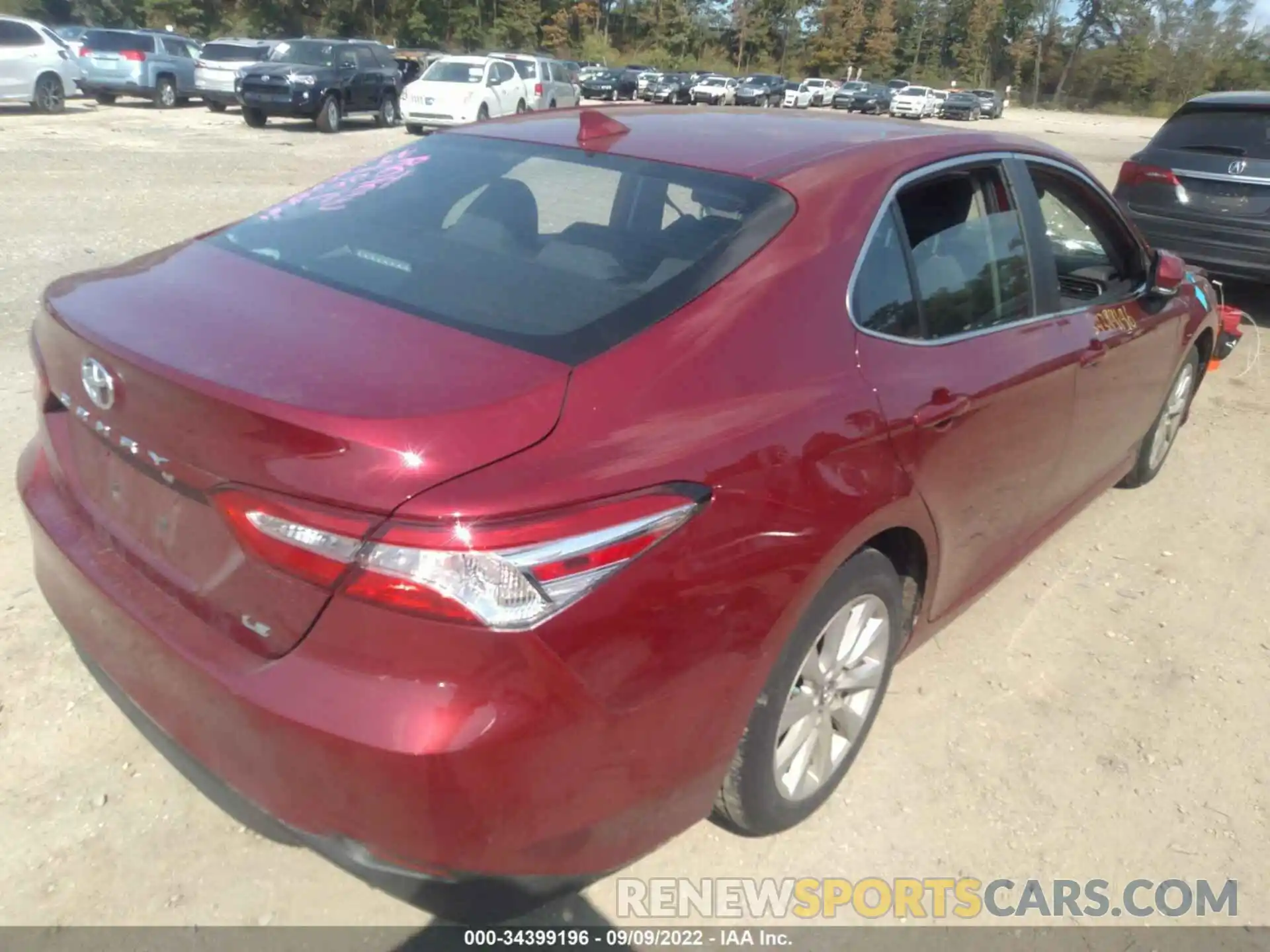 4 Фотография поврежденного автомобиля 4T1B11HK8KU736306 TOYOTA CAMRY 2019