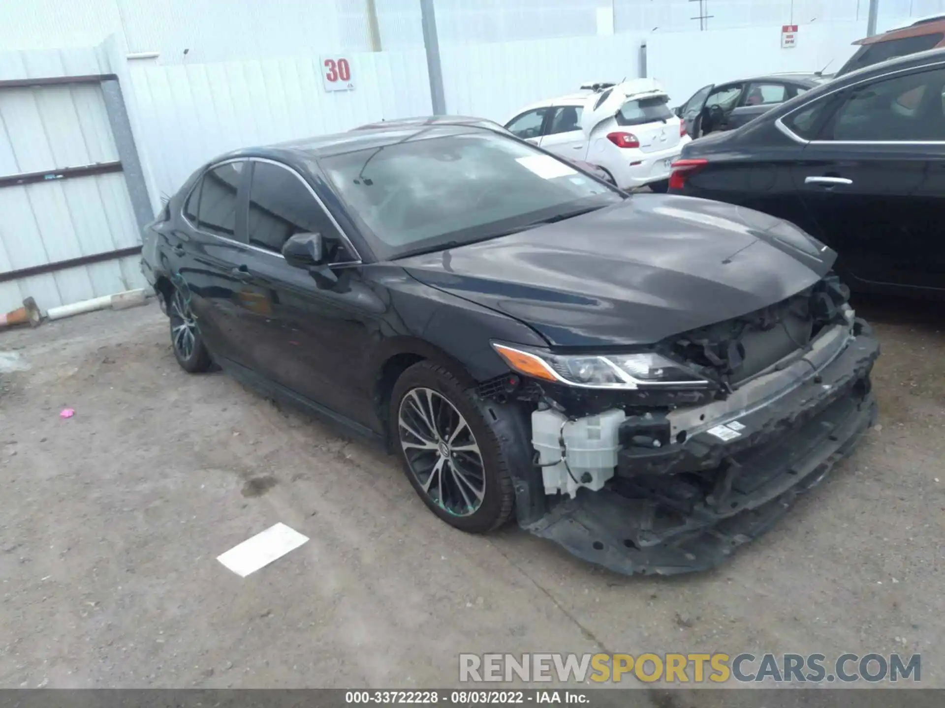 1 Photograph of a damaged car 4T1B11HK8KU736547 TOYOTA CAMRY 2019