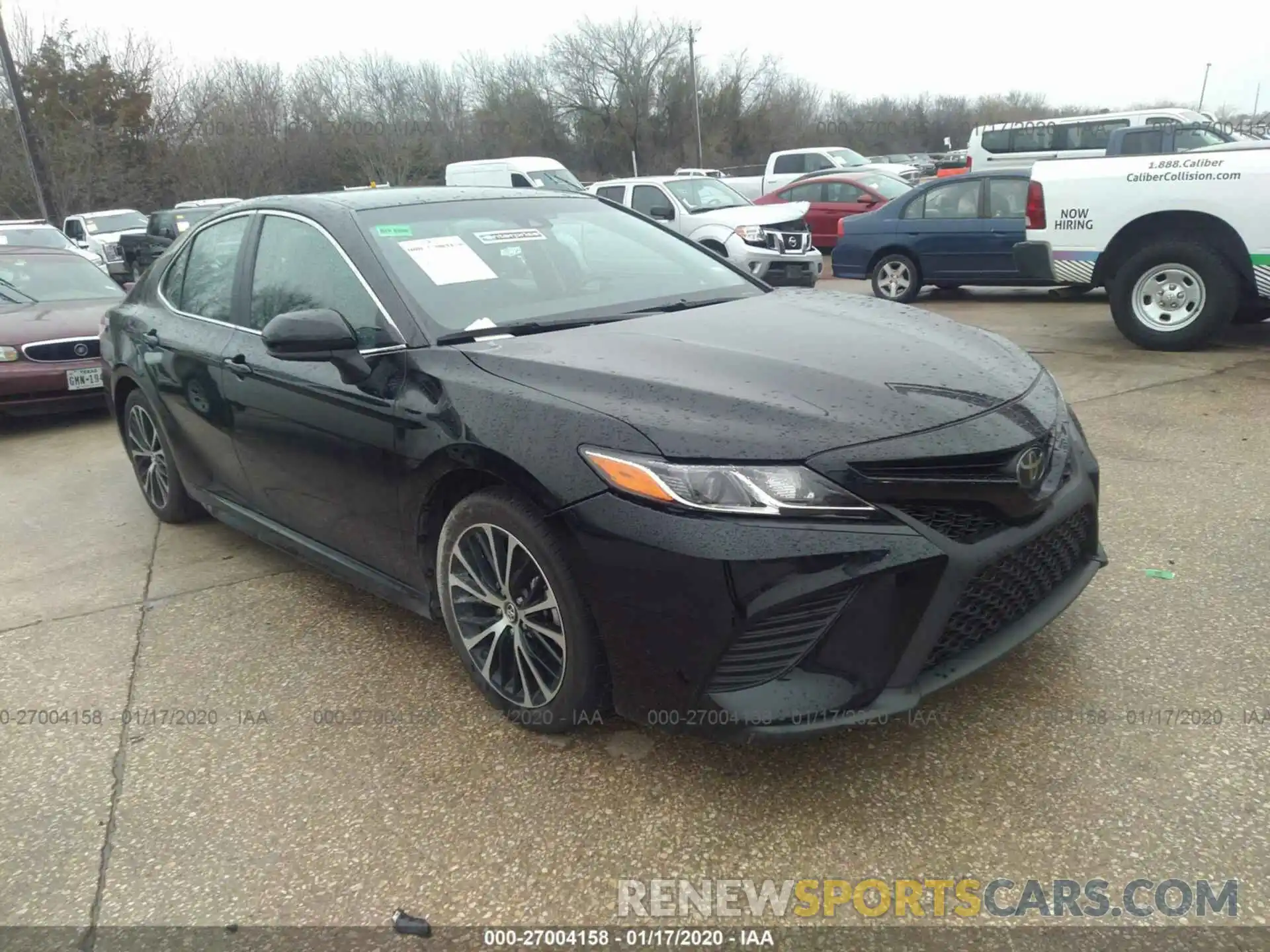 1 Photograph of a damaged car 4T1B11HK8KU739366 TOYOTA CAMRY 2019