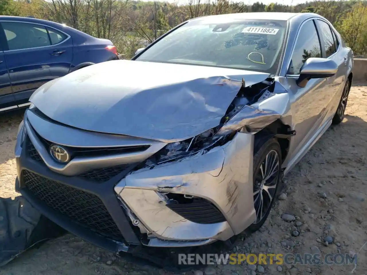 2 Photograph of a damaged car 4T1B11HK8KU739559 TOYOTA CAMRY 2019