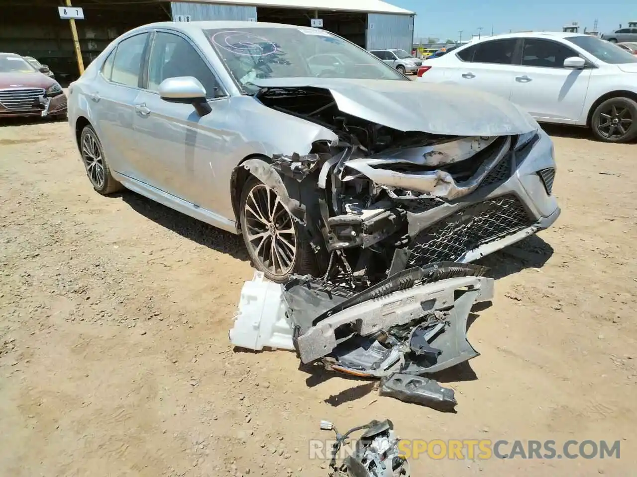 9 Photograph of a damaged car 4T1B11HK8KU741151 TOYOTA CAMRY 2019