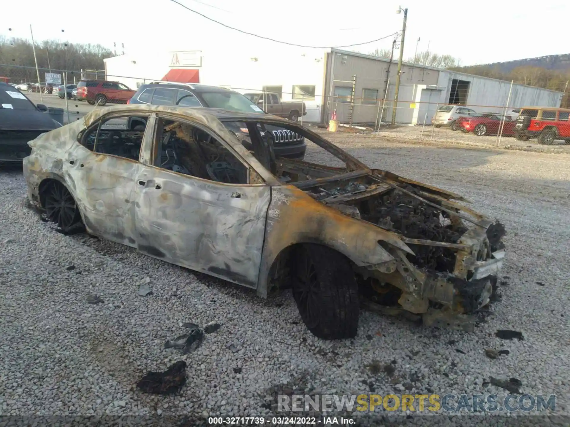 1 Photograph of a damaged car 4T1B11HK8KU741215 TOYOTA CAMRY 2019