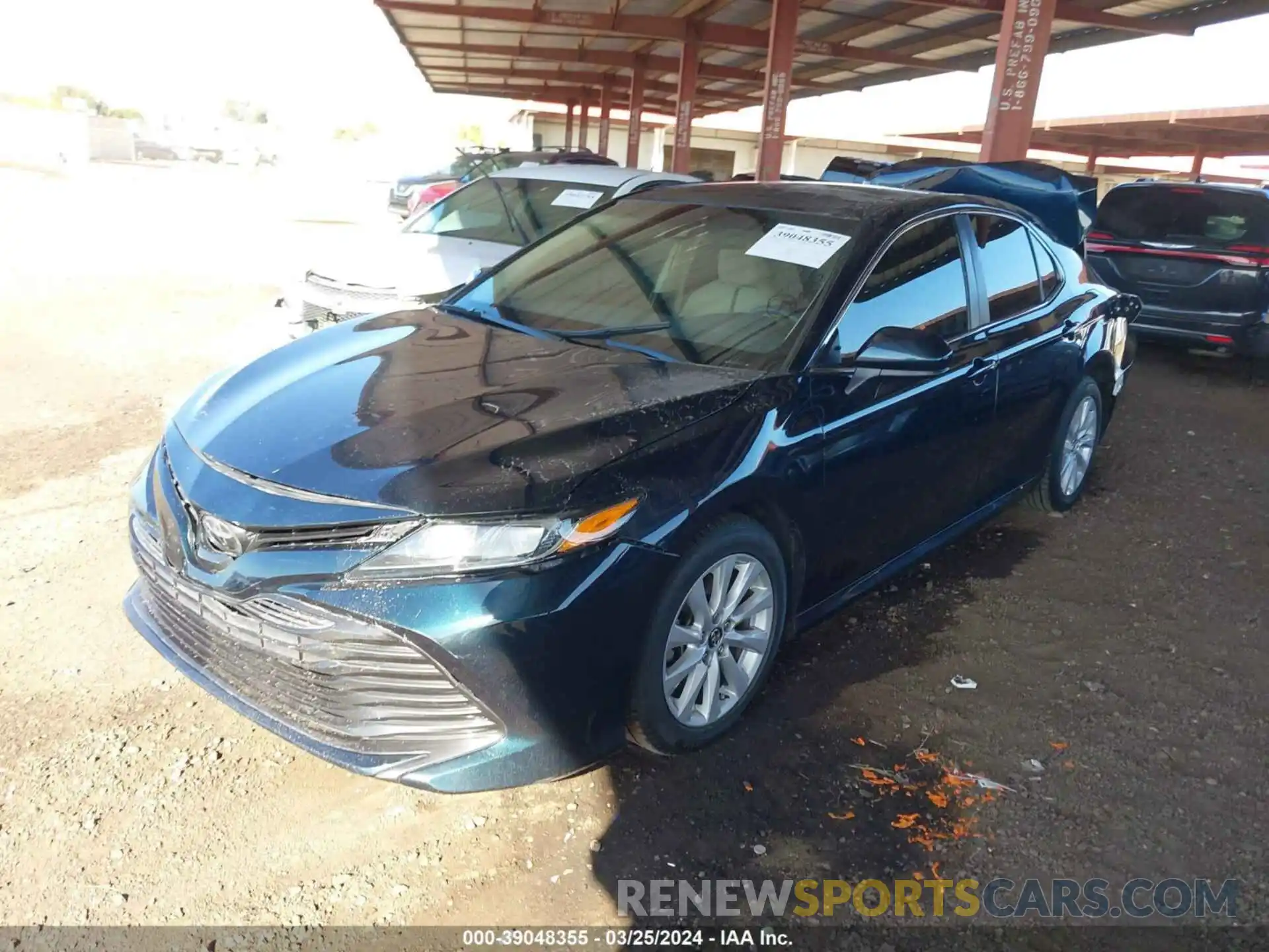 2 Photograph of a damaged car 4T1B11HK8KU741666 TOYOTA CAMRY 2019