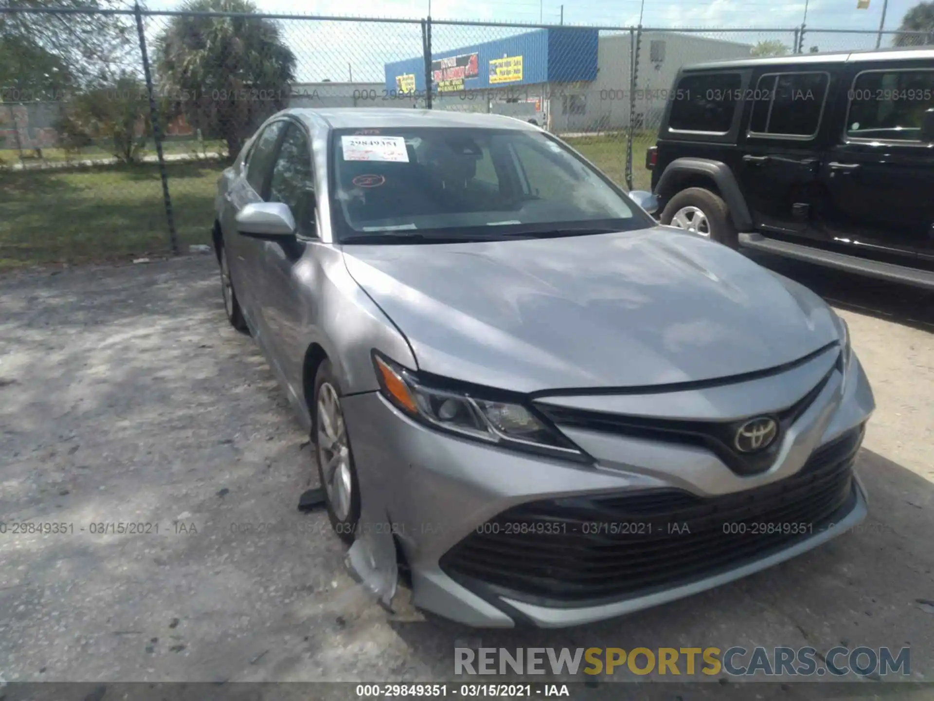 6 Photograph of a damaged car 4T1B11HK8KU741747 TOYOTA CAMRY 2019