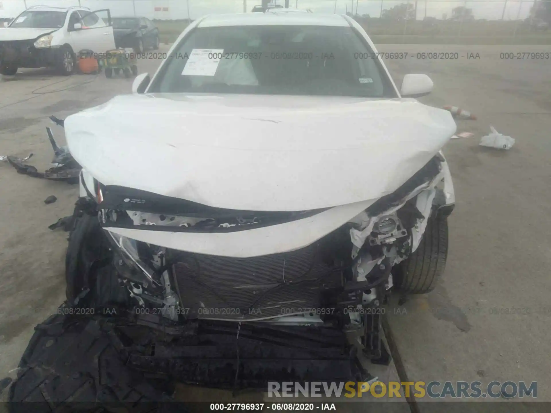 6 Photograph of a damaged car 4T1B11HK8KU743711 TOYOTA CAMRY 2019