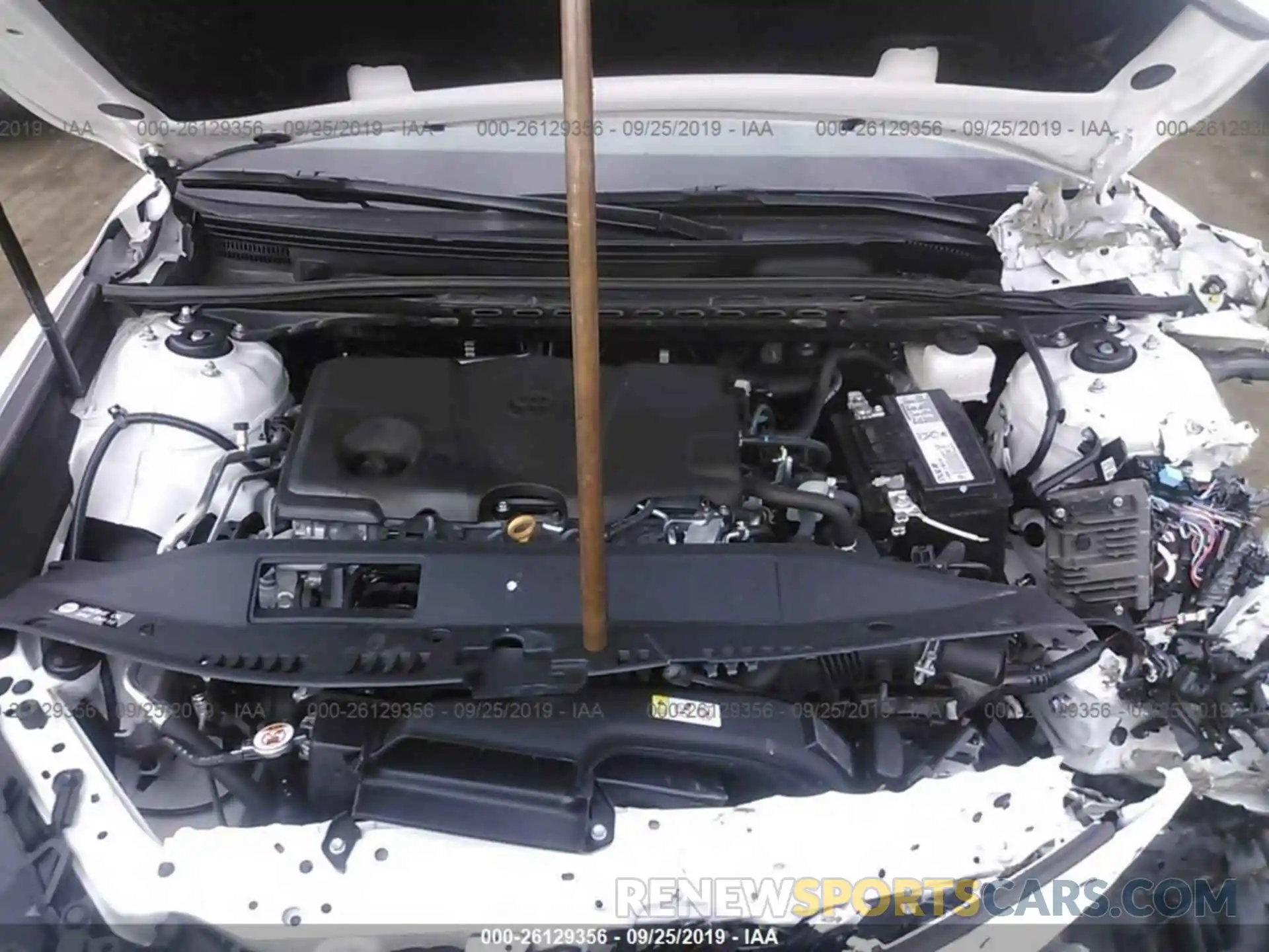 10 Photograph of a damaged car 4T1B11HK8KU744504 TOYOTA CAMRY 2019