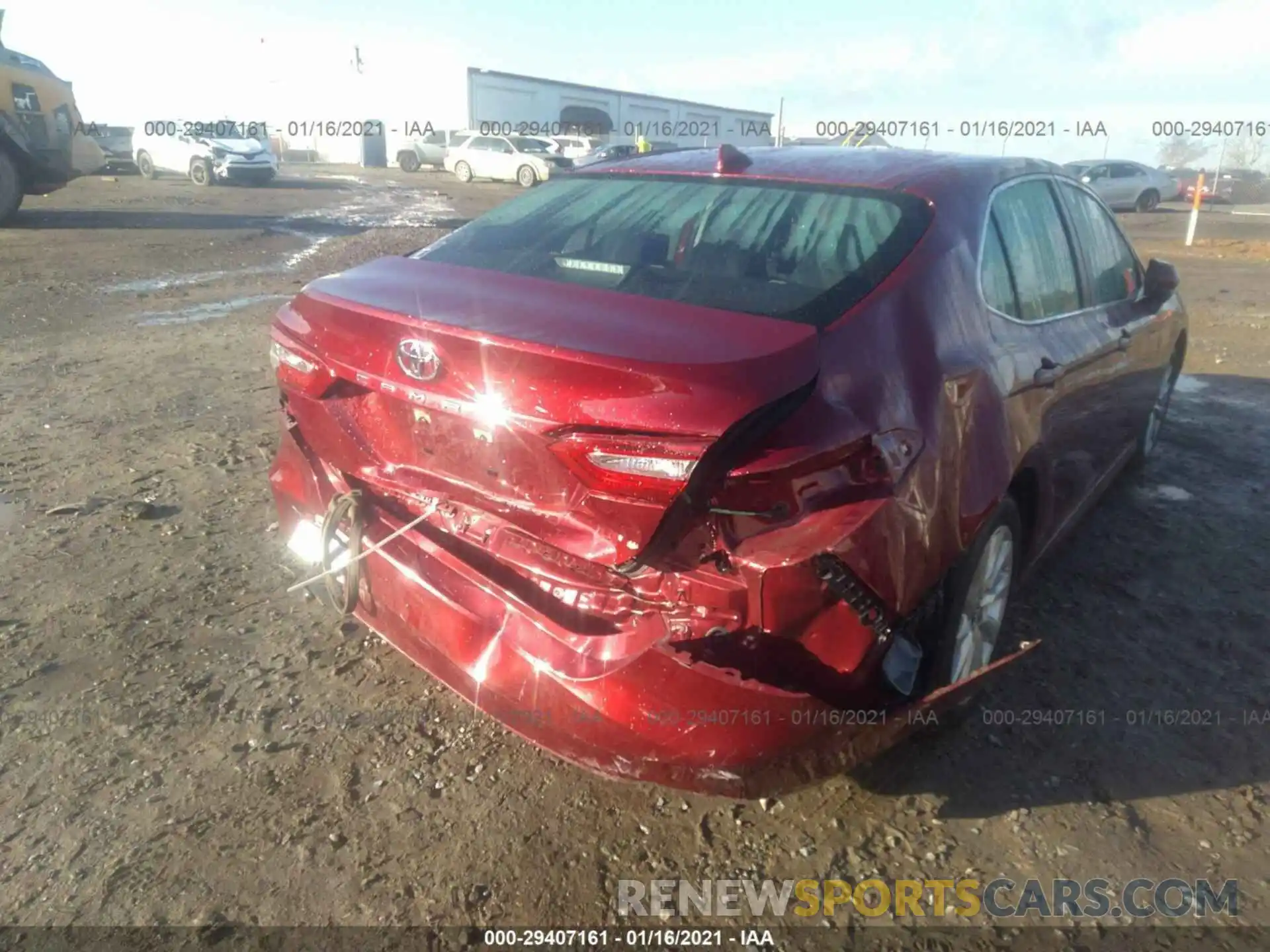 6 Photograph of a damaged car 4T1B11HK8KU744695 TOYOTA CAMRY 2019