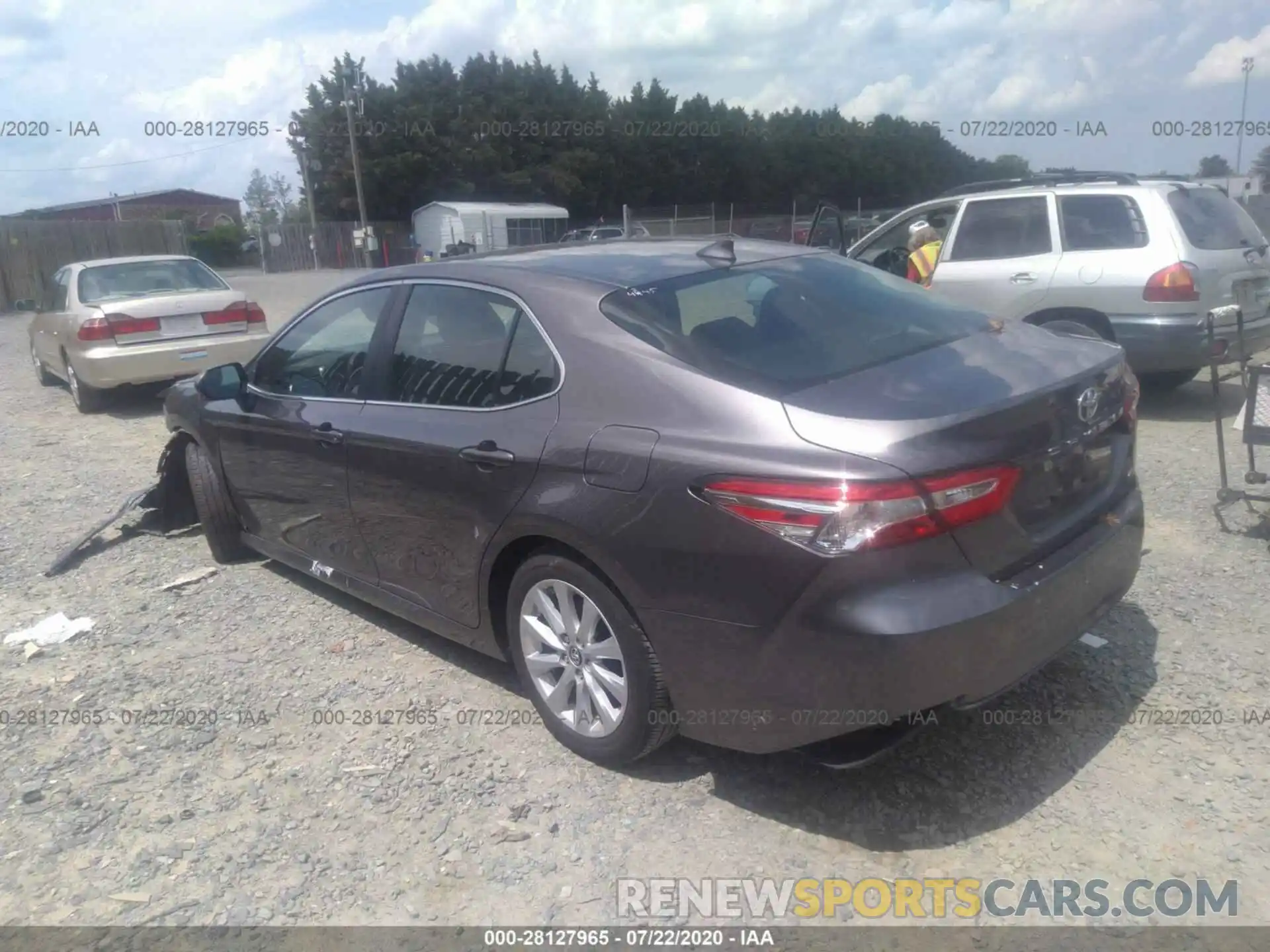 3 Photograph of a damaged car 4T1B11HK8KU745054 TOYOTA CAMRY 2019