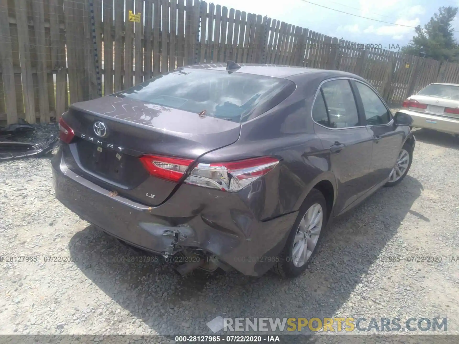 4 Photograph of a damaged car 4T1B11HK8KU745054 TOYOTA CAMRY 2019