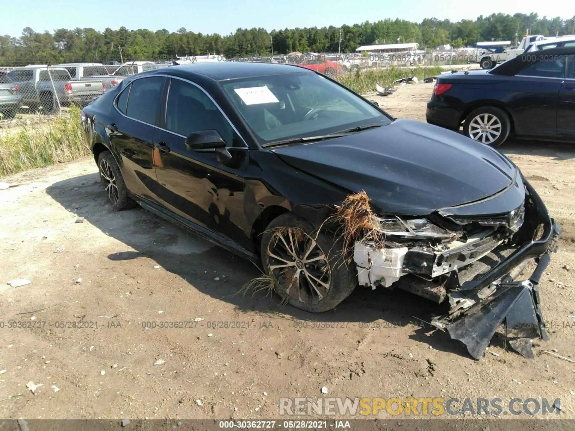 1 Photograph of a damaged car 4T1B11HK8KU745488 TOYOTA CAMRY 2019