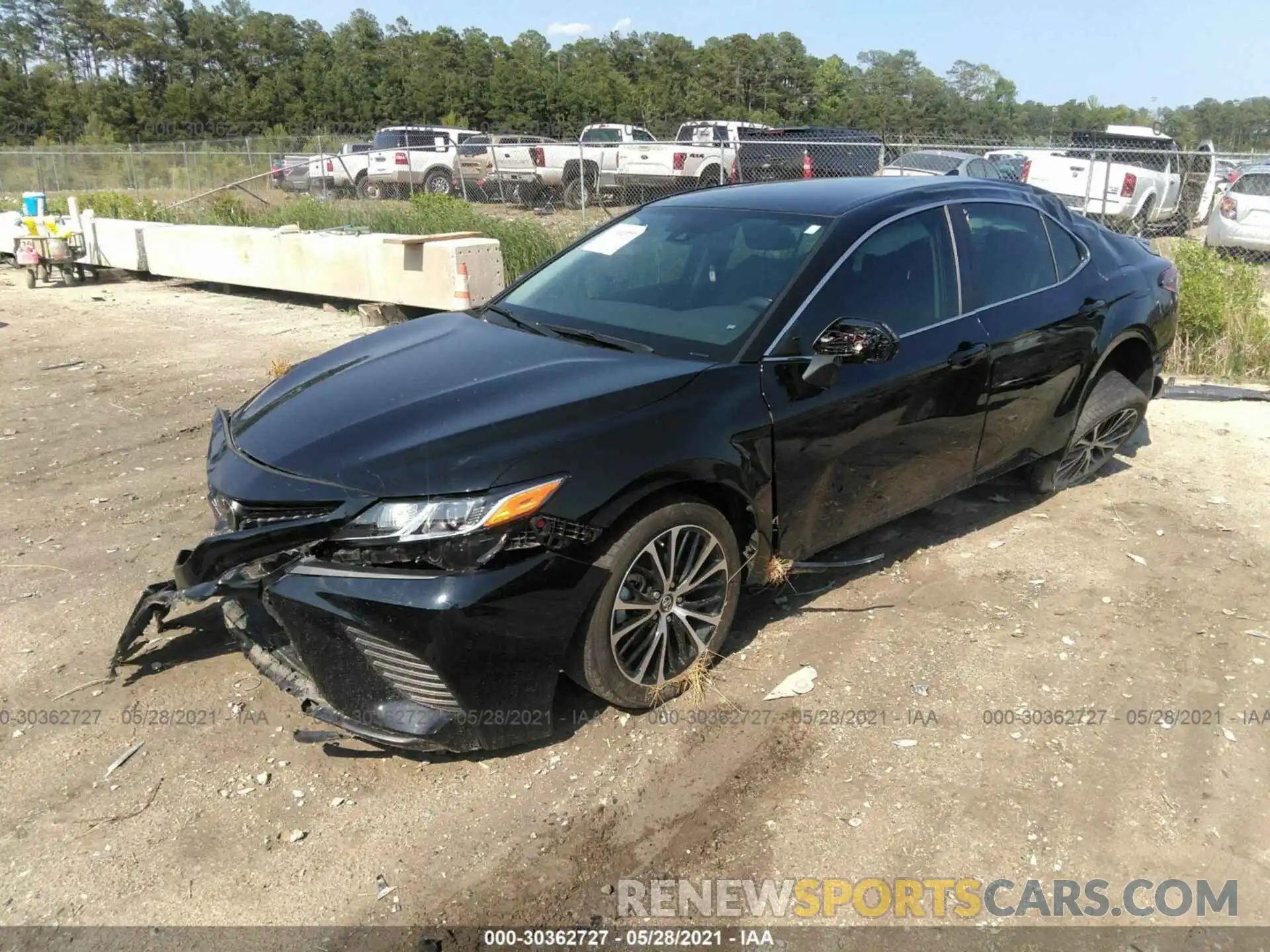 2 Photograph of a damaged car 4T1B11HK8KU745488 TOYOTA CAMRY 2019