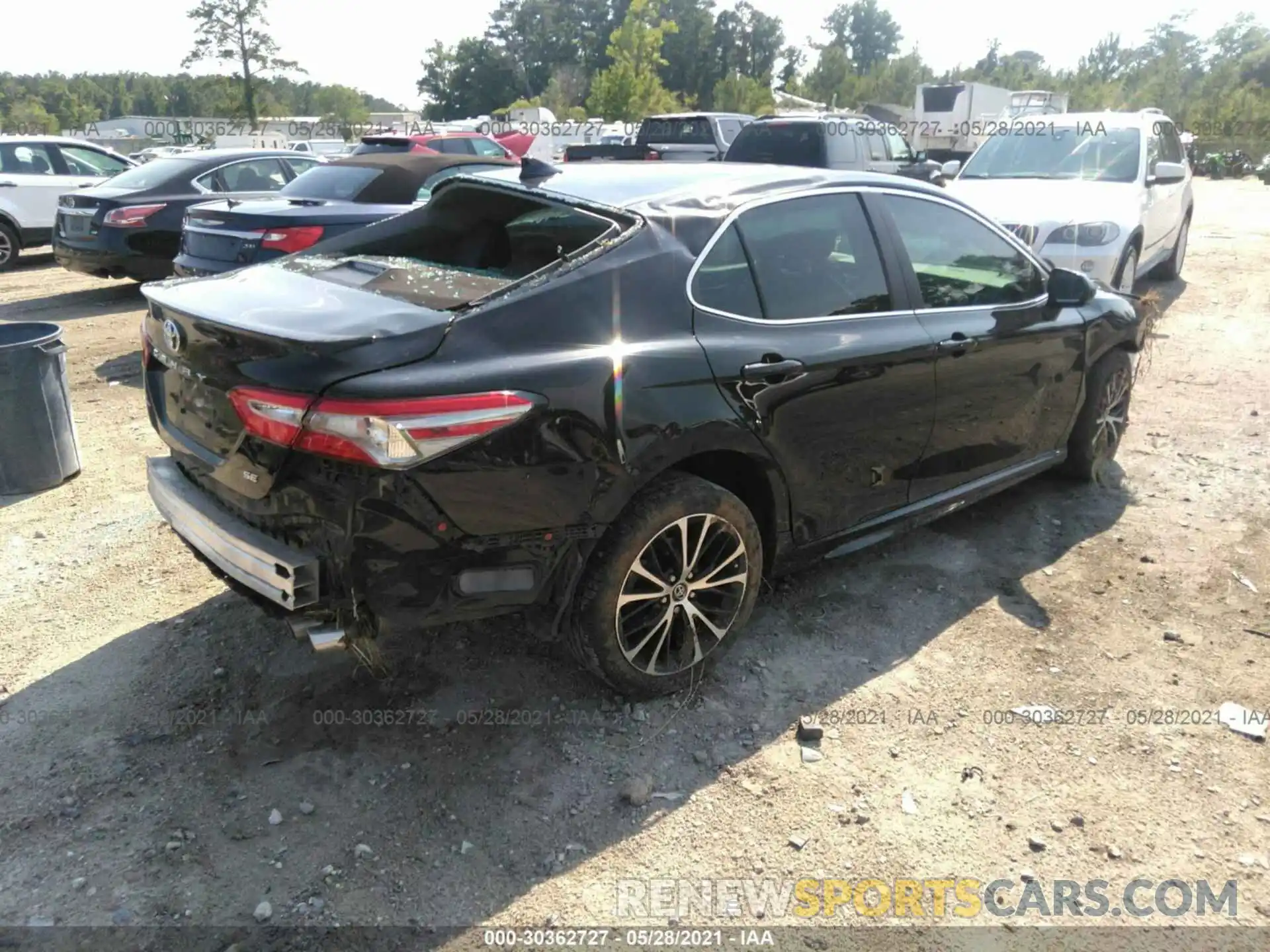 4 Photograph of a damaged car 4T1B11HK8KU745488 TOYOTA CAMRY 2019