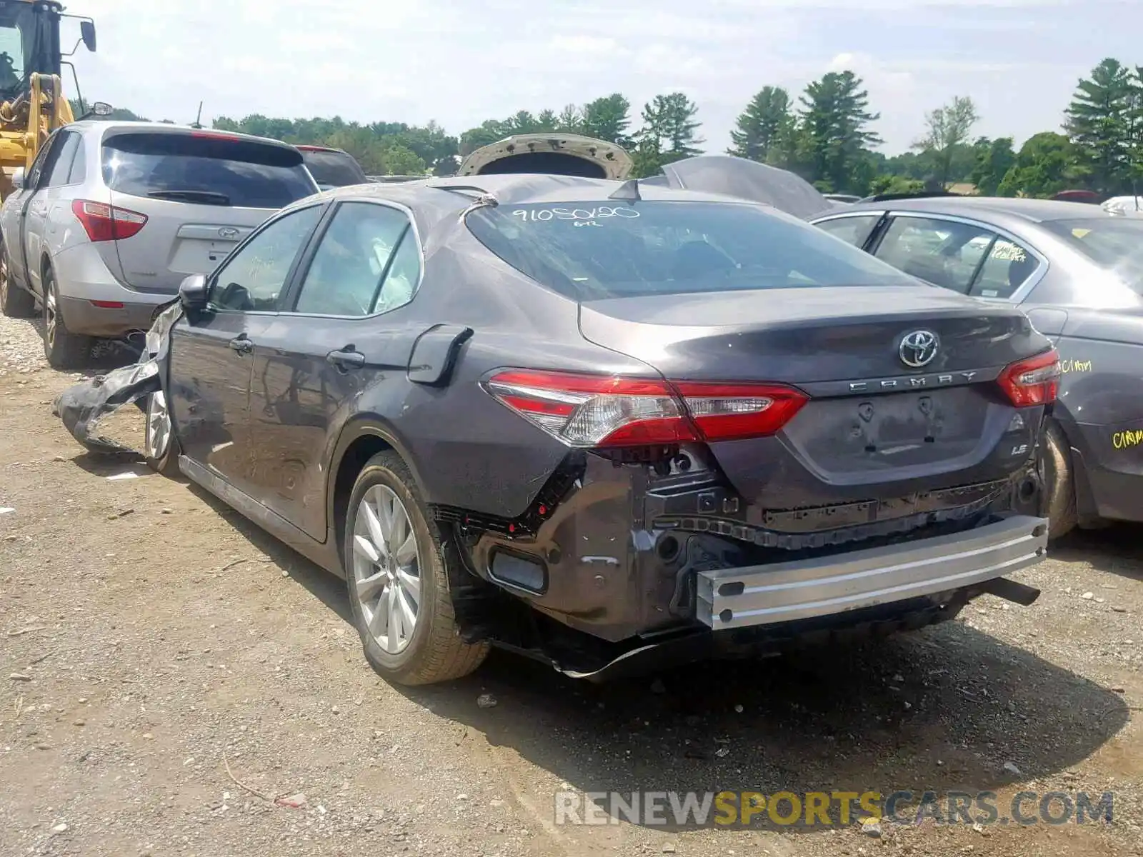 3 Photograph of a damaged car 4T1B11HK8KU745748 TOYOTA CAMRY 2019