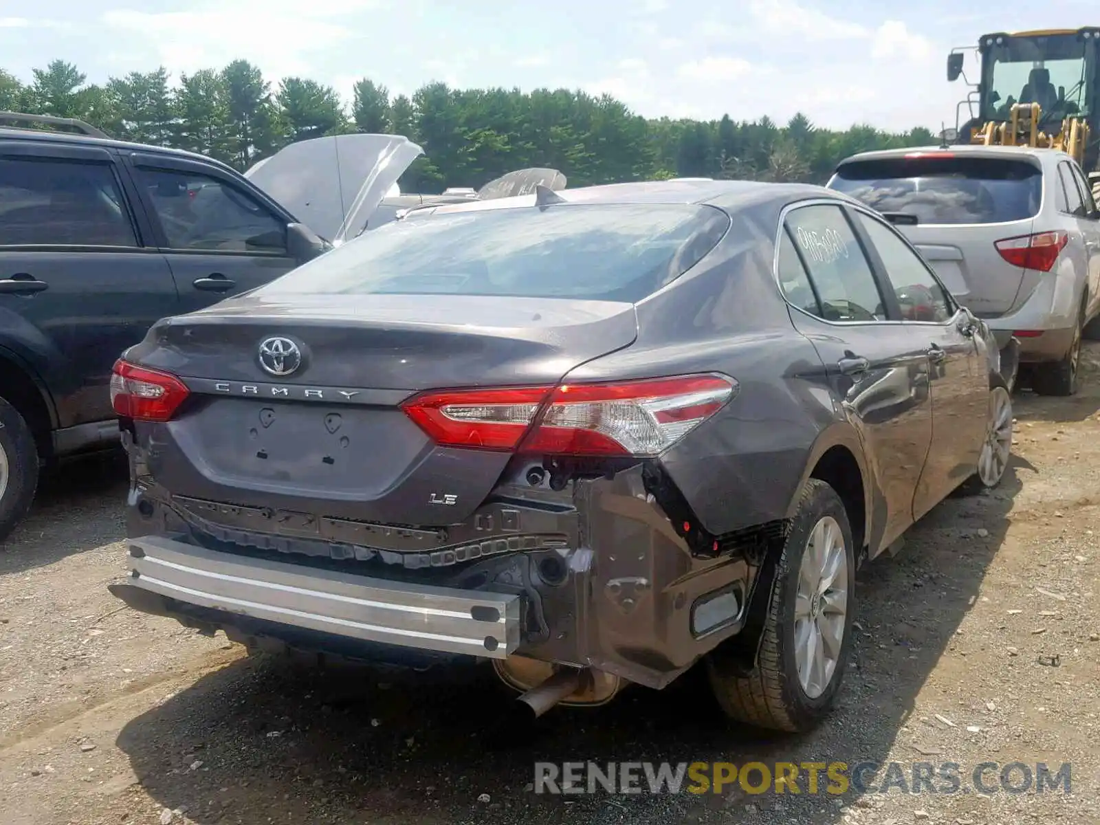 4 Photograph of a damaged car 4T1B11HK8KU745748 TOYOTA CAMRY 2019