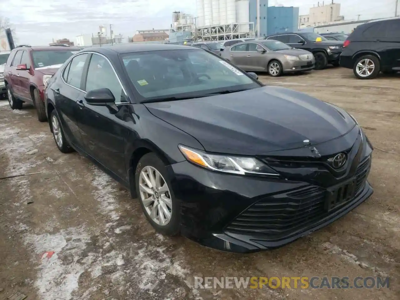 1 Photograph of a damaged car 4T1B11HK8KU746818 TOYOTA CAMRY 2019