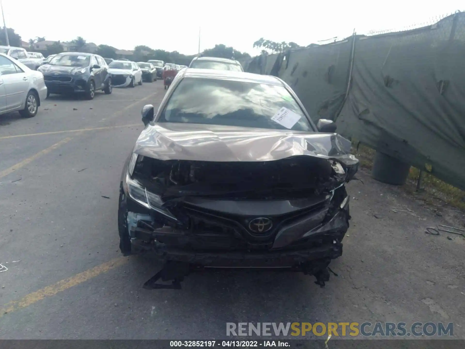 6 Photograph of a damaged car 4T1B11HK8KU747127 TOYOTA CAMRY 2019