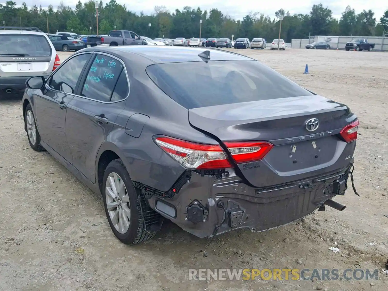 3 Photograph of a damaged car 4T1B11HK8KU747712 TOYOTA CAMRY 2019