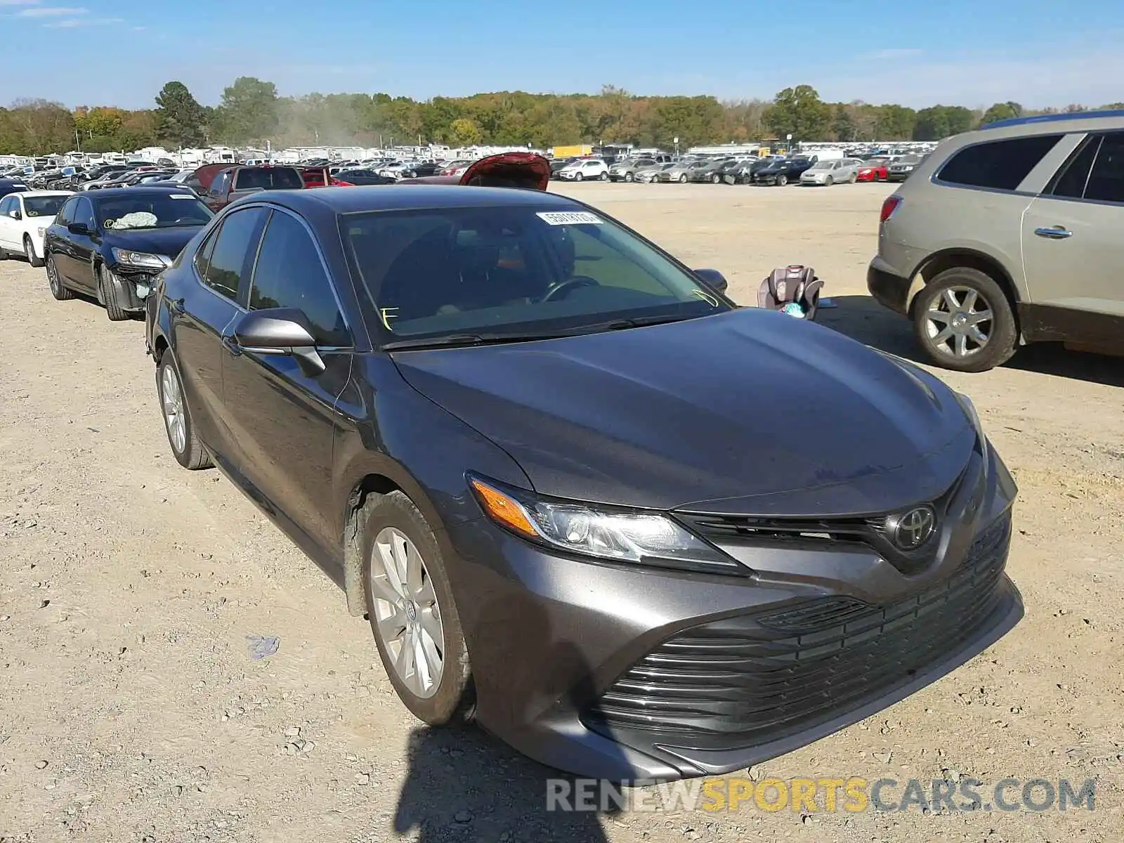 1 Photograph of a damaged car 4T1B11HK8KU748861 TOYOTA CAMRY 2019