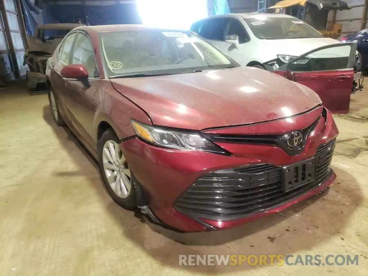 1 Photograph of a damaged car 4T1B11HK8KU749041 TOYOTA CAMRY 2019