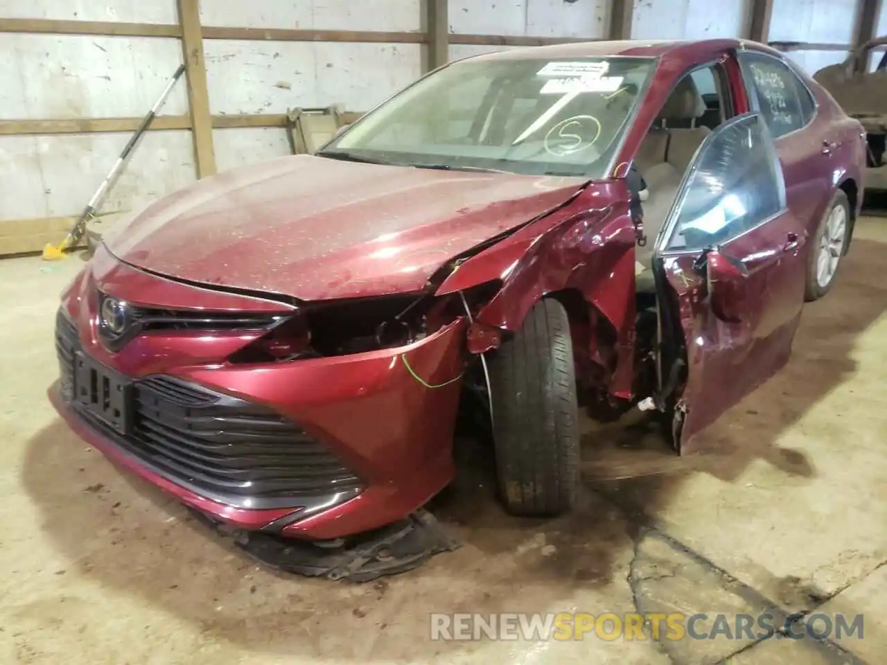 9 Photograph of a damaged car 4T1B11HK8KU749041 TOYOTA CAMRY 2019