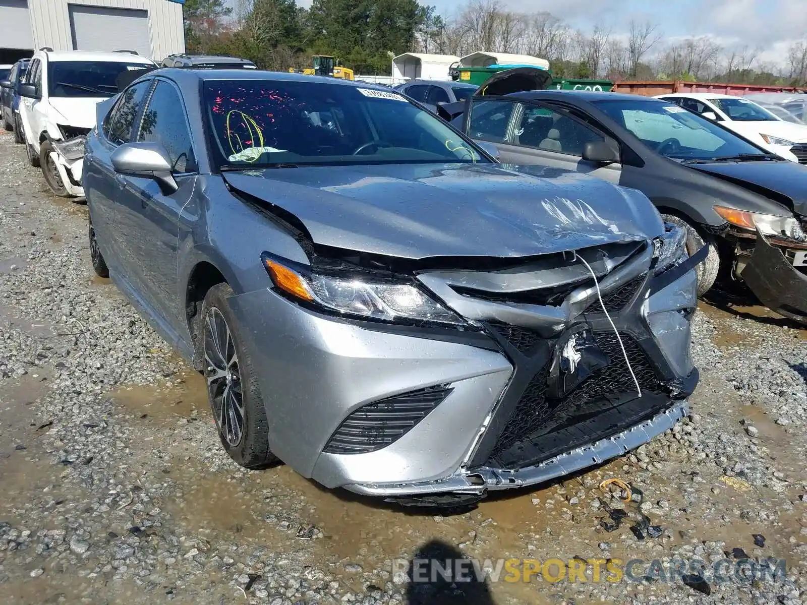 1 Photograph of a damaged car 4T1B11HK8KU749234 TOYOTA CAMRY 2019