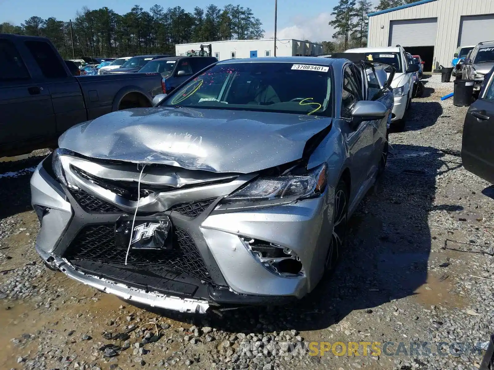 2 Photograph of a damaged car 4T1B11HK8KU749234 TOYOTA CAMRY 2019