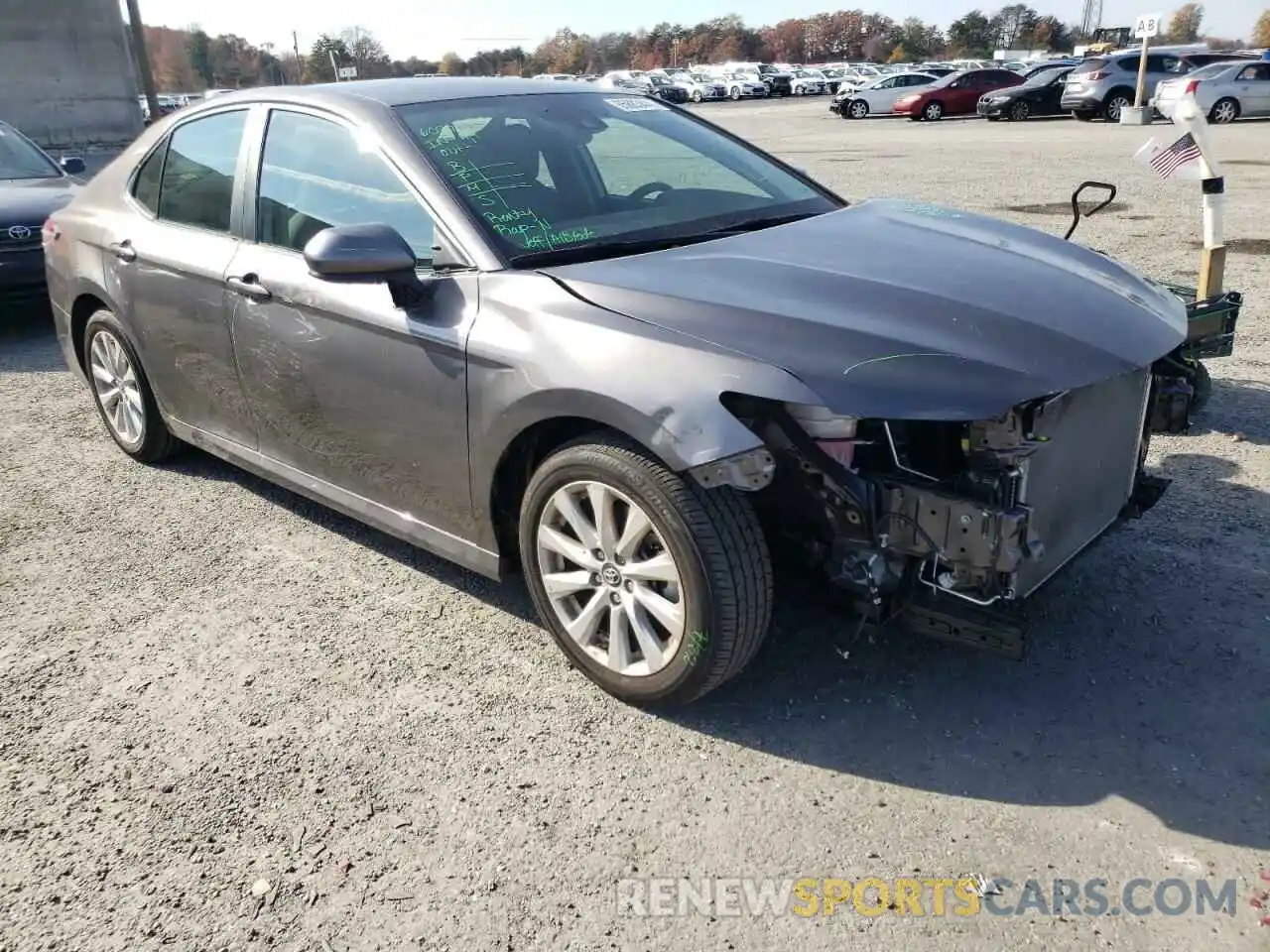 1 Photograph of a damaged car 4T1B11HK8KU749668 TOYOTA CAMRY 2019