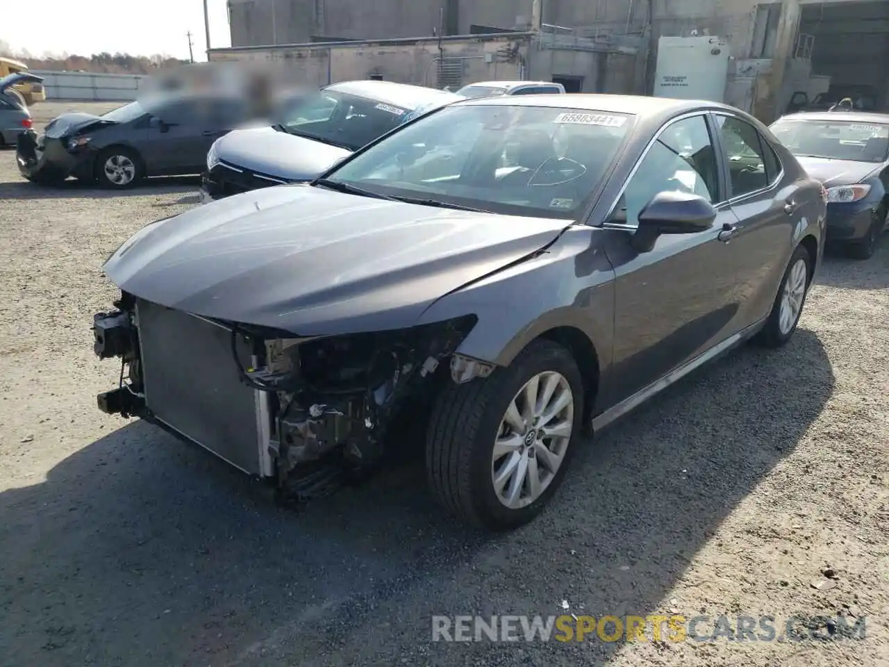 2 Photograph of a damaged car 4T1B11HK8KU749668 TOYOTA CAMRY 2019