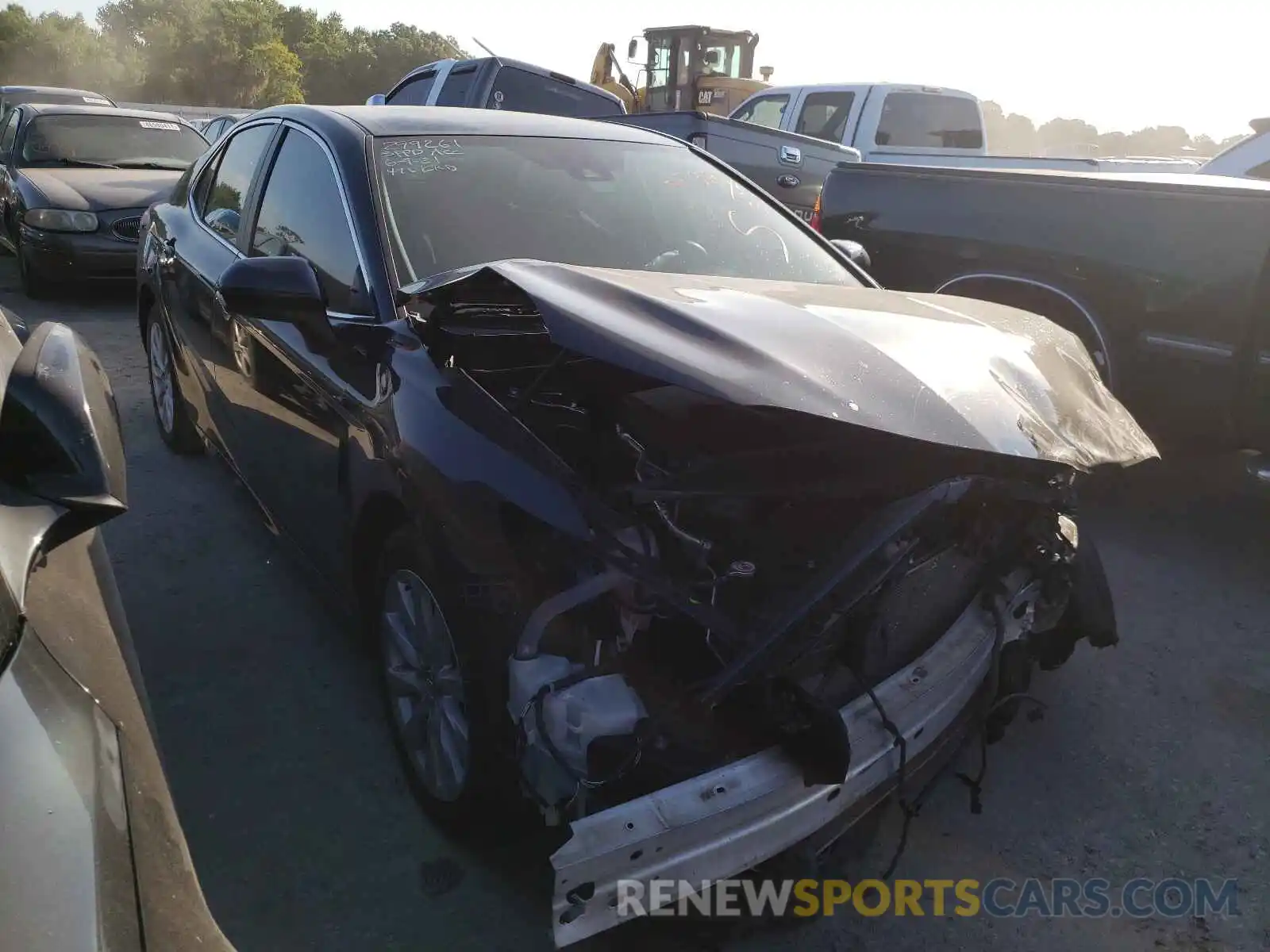 1 Photograph of a damaged car 4T1B11HK8KU750139 TOYOTA CAMRY 2019