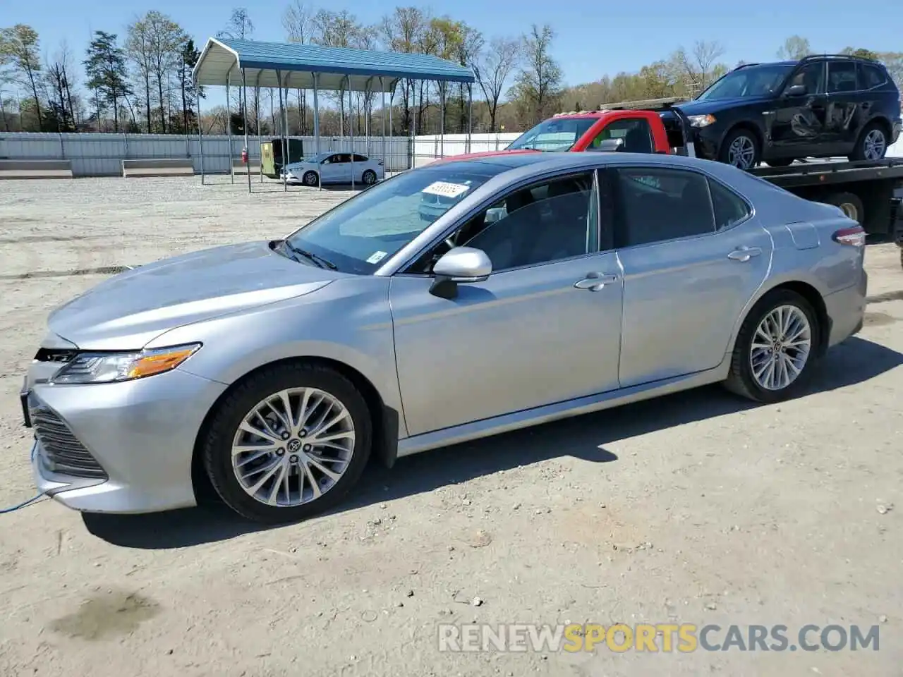 1 Photograph of a damaged car 4T1B11HK8KU750531 TOYOTA CAMRY 2019