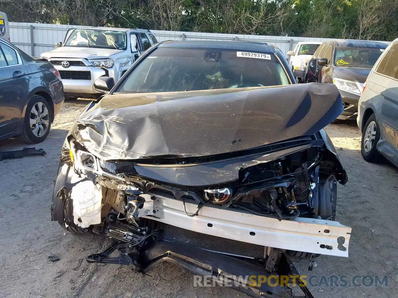 7 Photograph of a damaged car 4T1B11HK8KU752439 TOYOTA CAMRY 2019