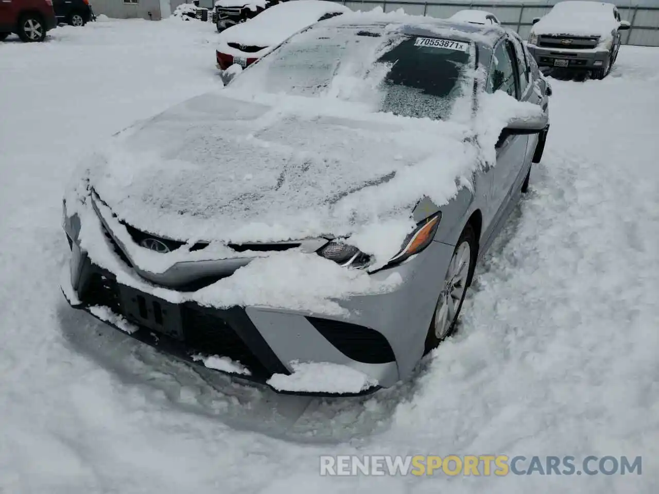 2 Photograph of a damaged car 4T1B11HK8KU752909 TOYOTA CAMRY 2019