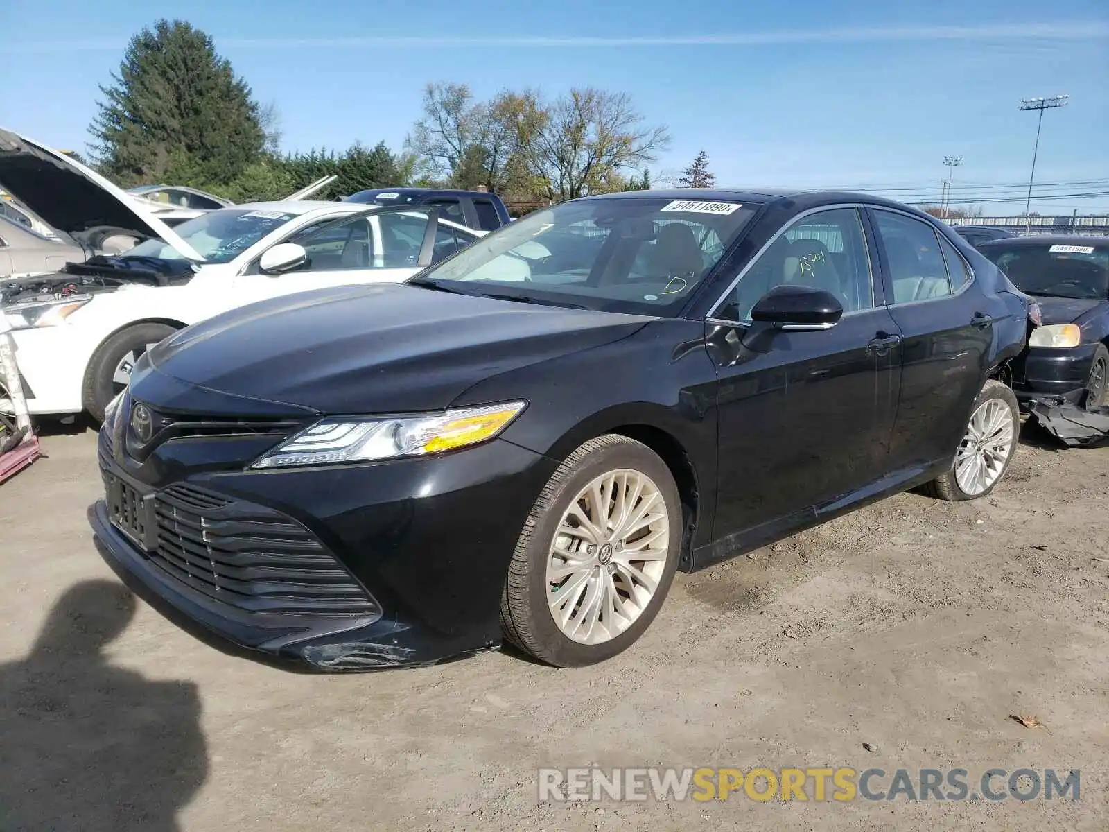 2 Photograph of a damaged car 4T1B11HK8KU753851 TOYOTA CAMRY 2019