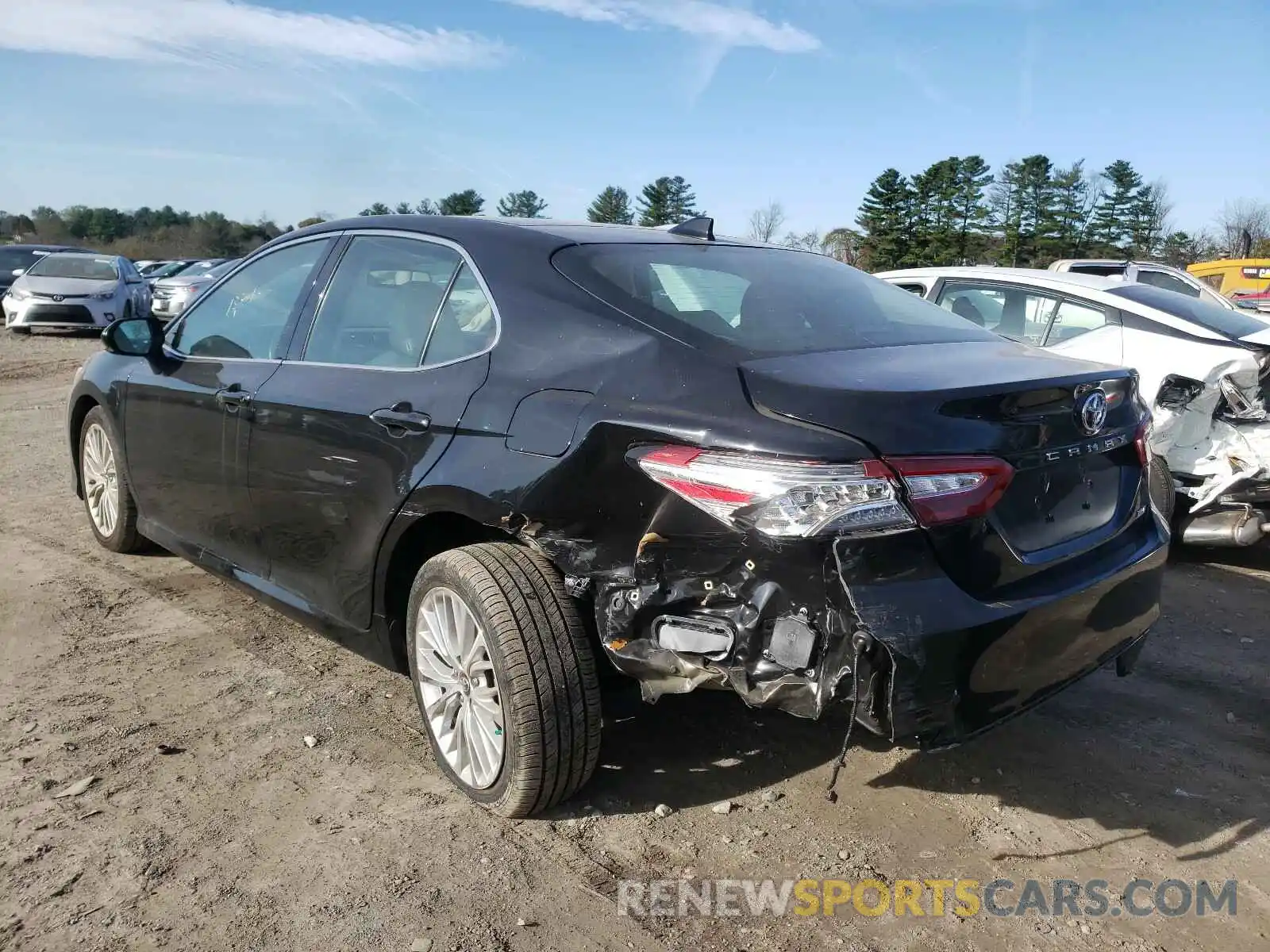 3 Photograph of a damaged car 4T1B11HK8KU753851 TOYOTA CAMRY 2019