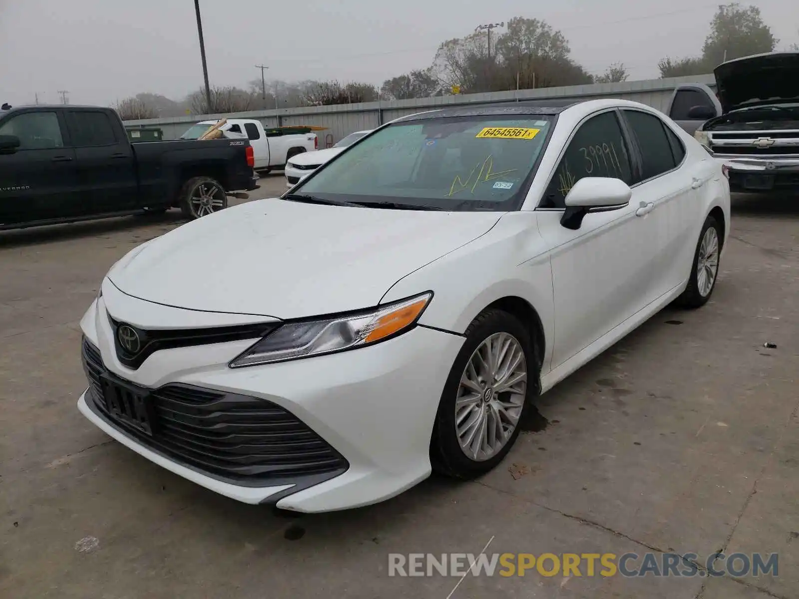 2 Photograph of a damaged car 4T1B11HK8KU755020 TOYOTA CAMRY 2019