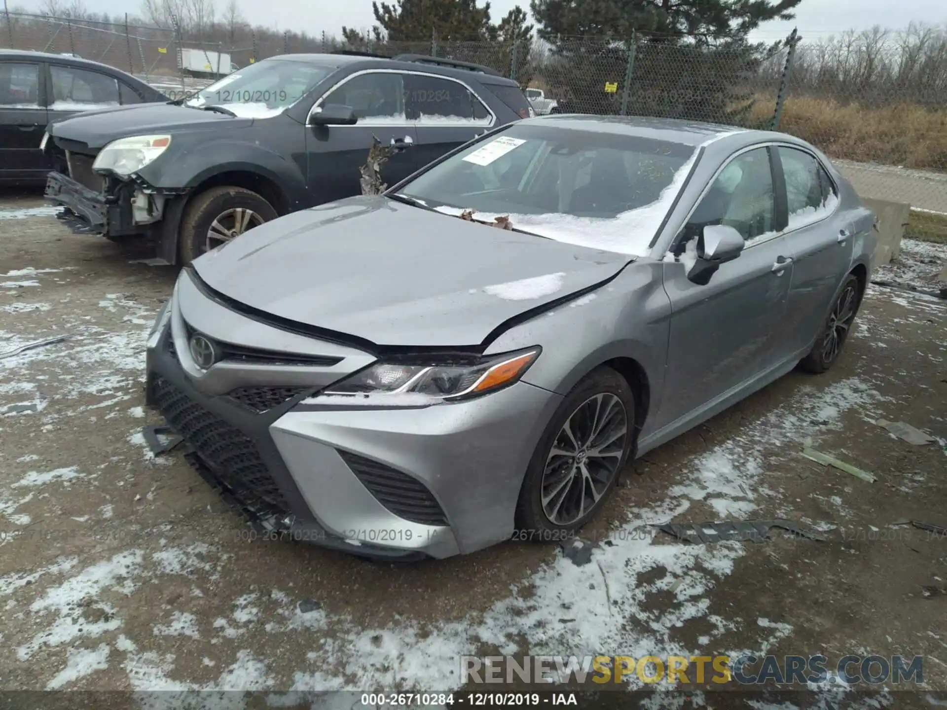 2 Photograph of a damaged car 4T1B11HK8KU755678 TOYOTA CAMRY 2019