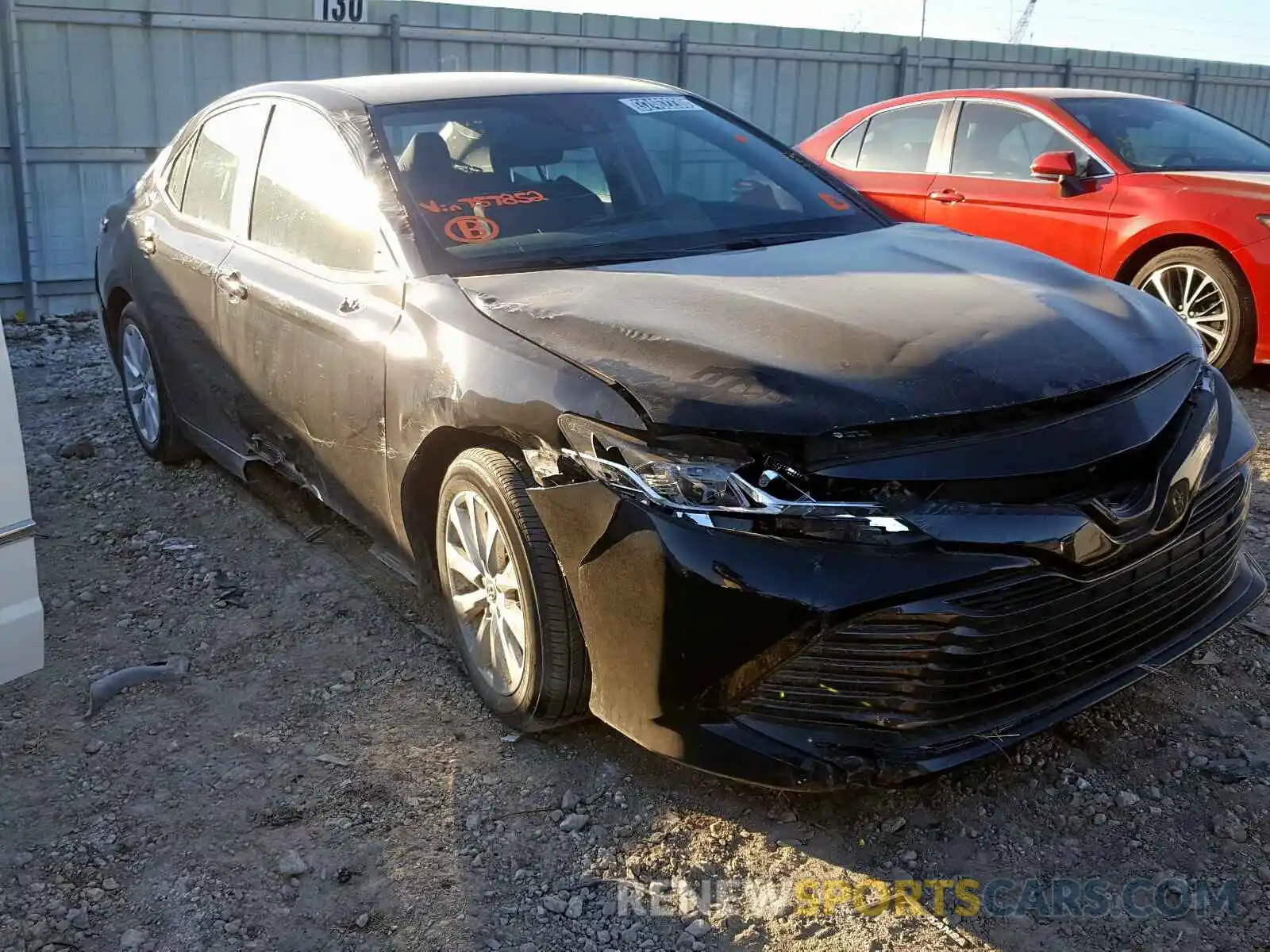 1 Photograph of a damaged car 4T1B11HK8KU757852 TOYOTA CAMRY 2019