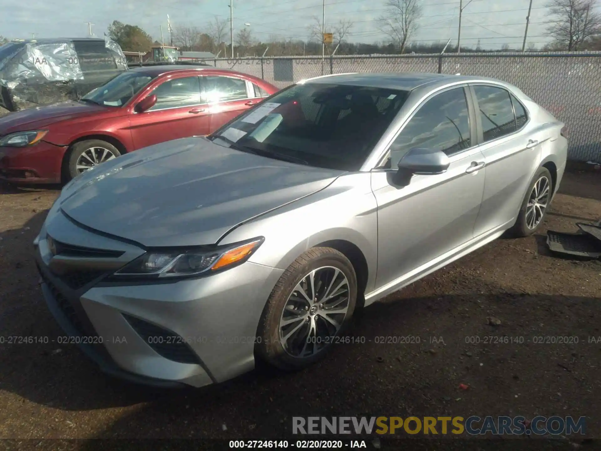 2 Photograph of a damaged car 4T1B11HK8KU758001 TOYOTA CAMRY 2019