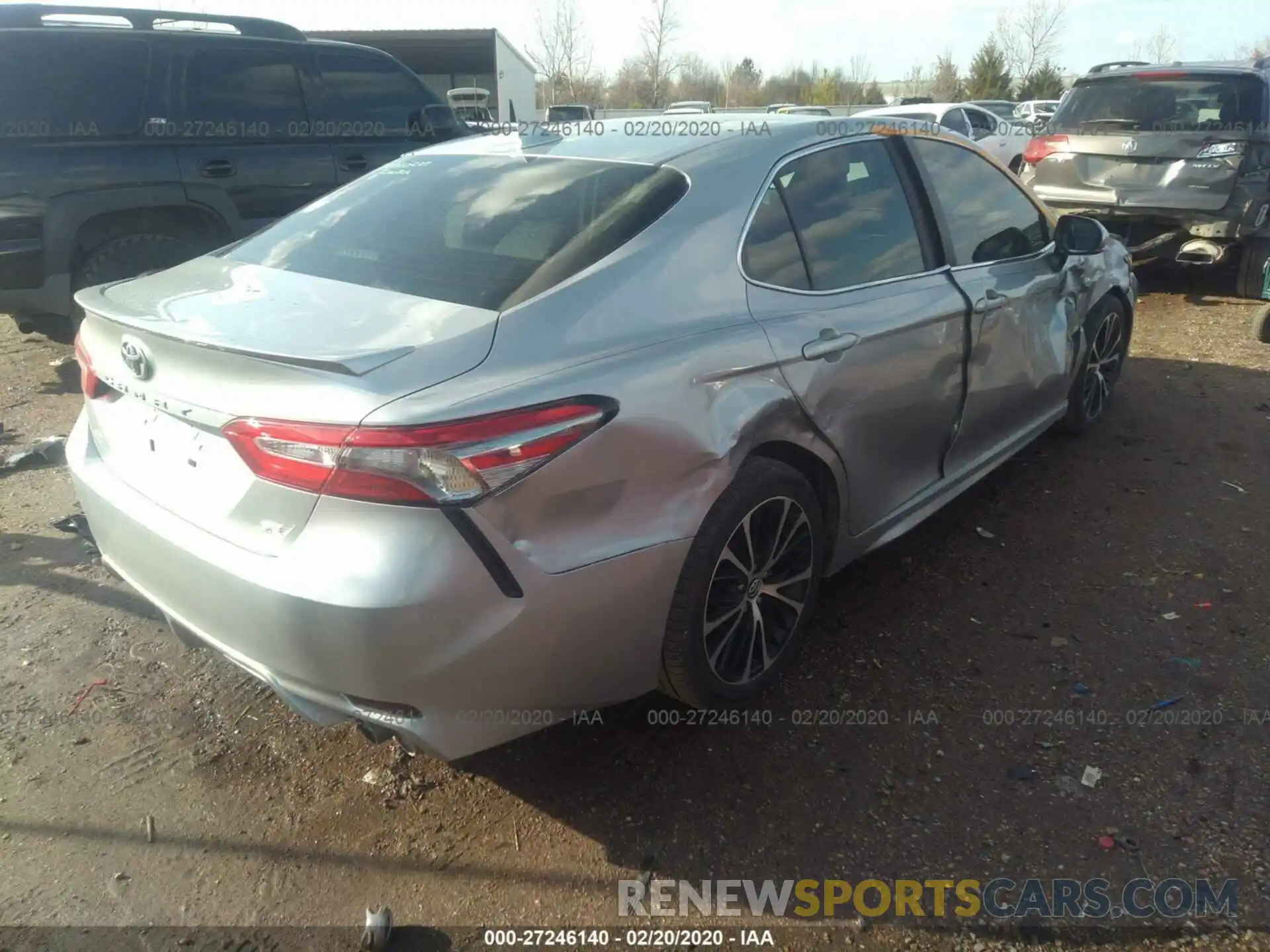 4 Photograph of a damaged car 4T1B11HK8KU758001 TOYOTA CAMRY 2019