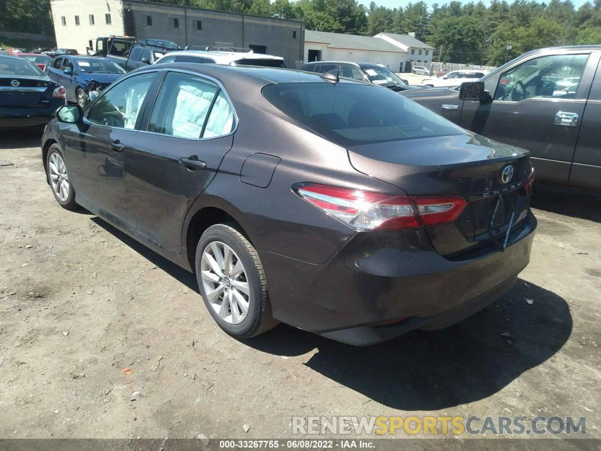 3 Photograph of a damaged car 4T1B11HK8KU758631 TOYOTA CAMRY 2019