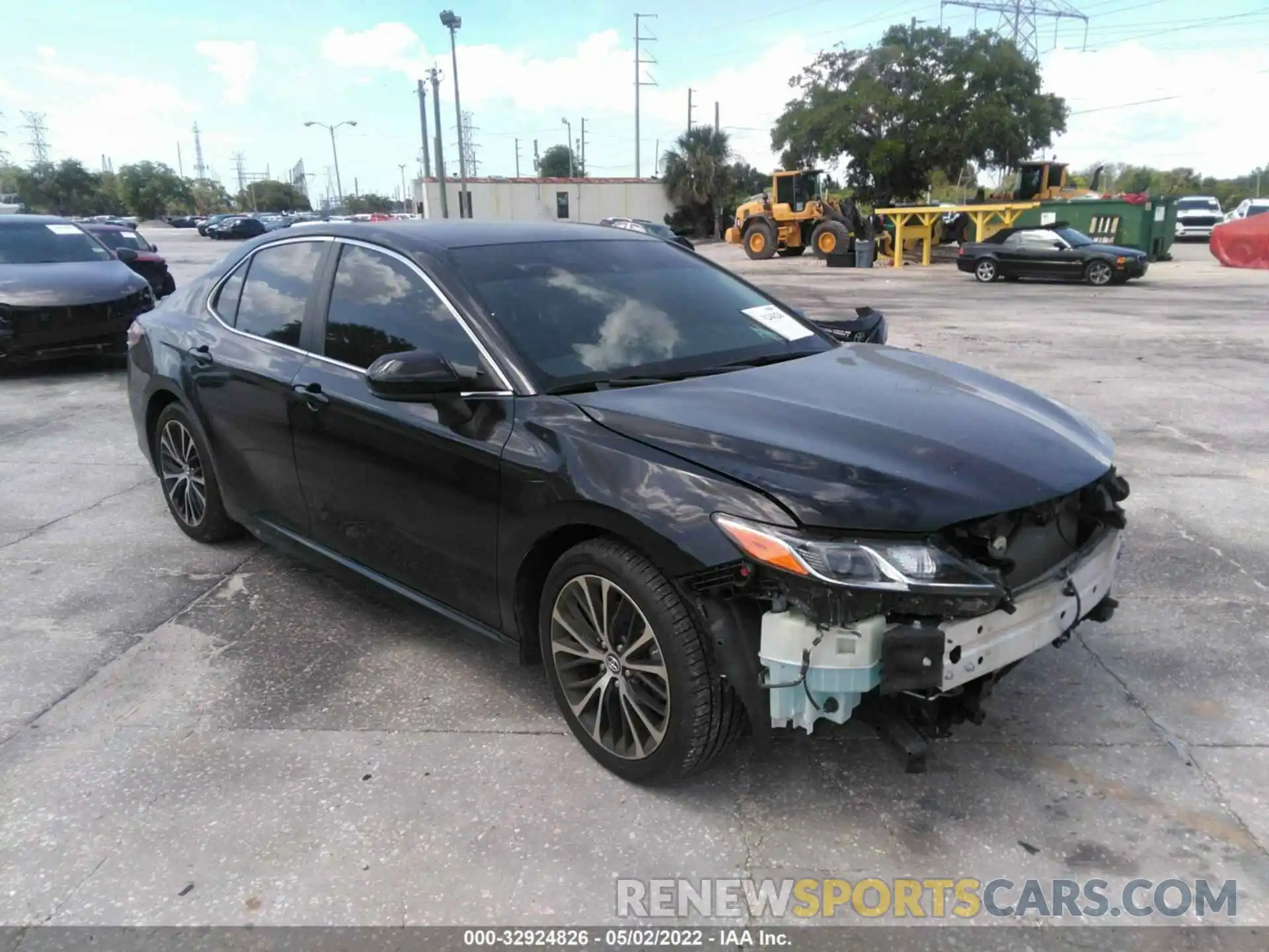 1 Photograph of a damaged car 4T1B11HK8KU758774 TOYOTA CAMRY 2019