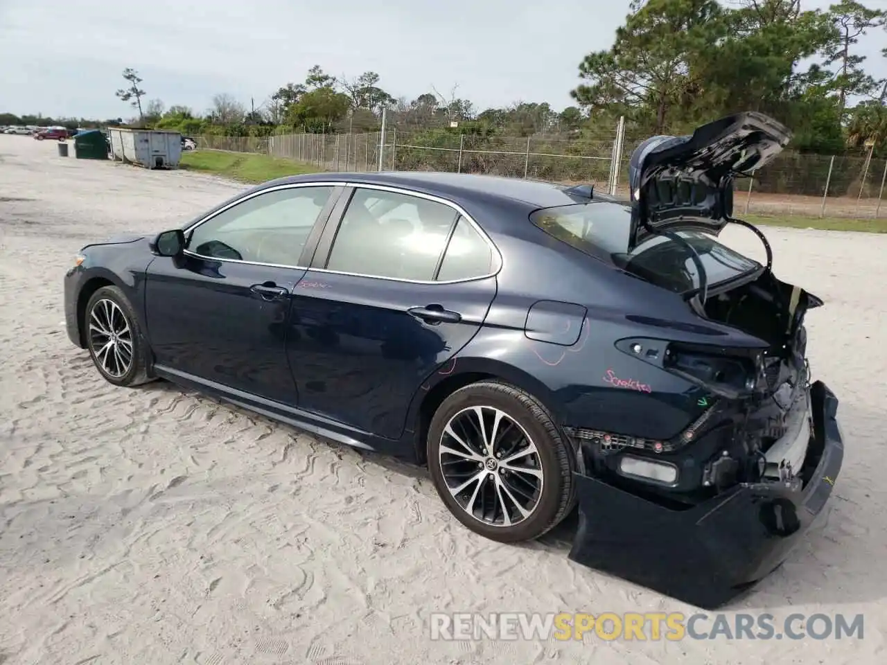 2 Photograph of a damaged car 4T1B11HK8KU758886 TOYOTA CAMRY 2019