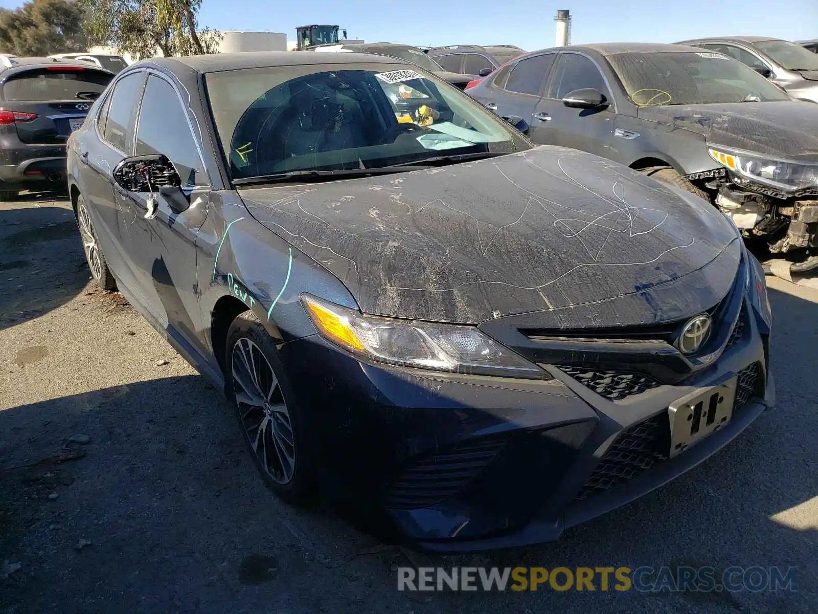 1 Photograph of a damaged car 4T1B11HK8KU758998 TOYOTA CAMRY 2019