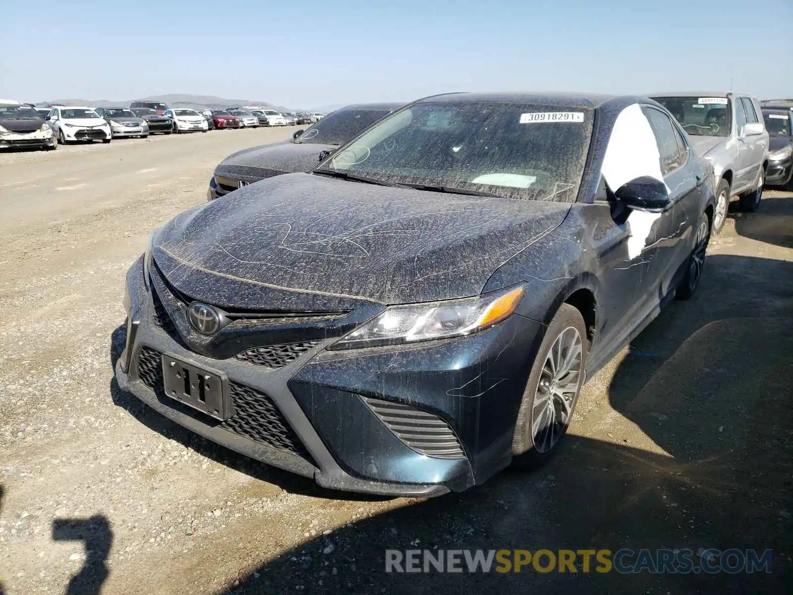 2 Photograph of a damaged car 4T1B11HK8KU758998 TOYOTA CAMRY 2019