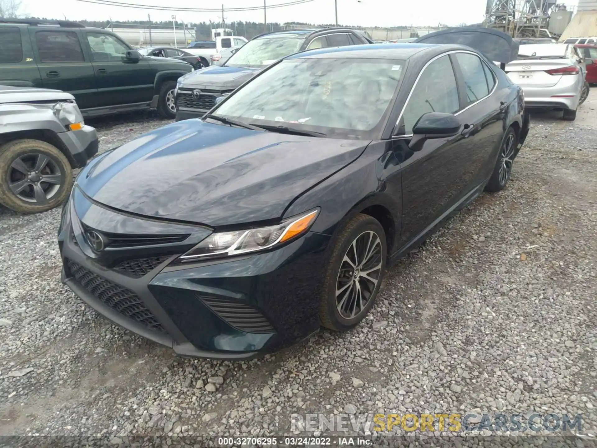 2 Photograph of a damaged car 4T1B11HK8KU759200 TOYOTA CAMRY 2019