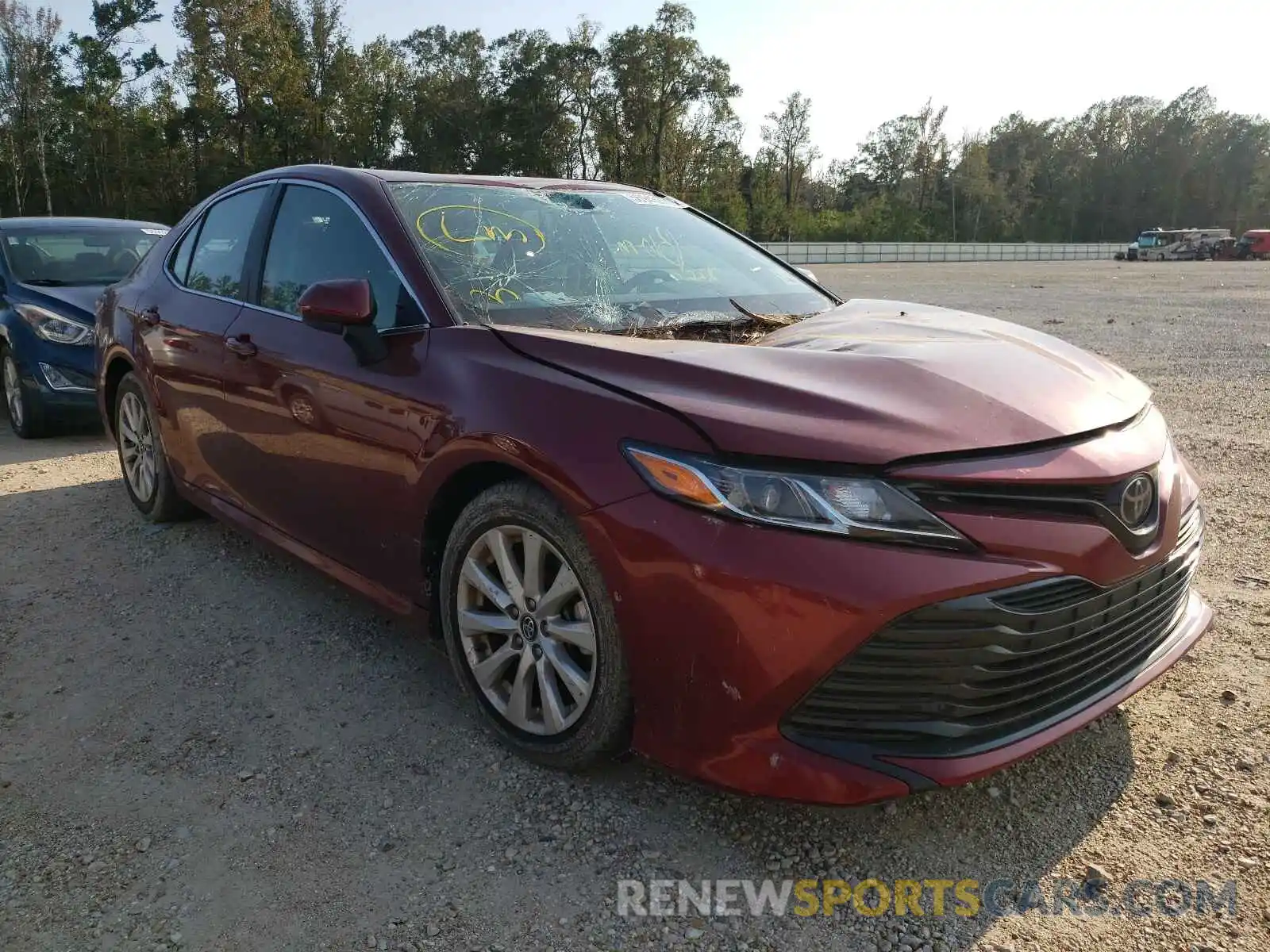 1 Photograph of a damaged car 4T1B11HK8KU759438 TOYOTA CAMRY 2019