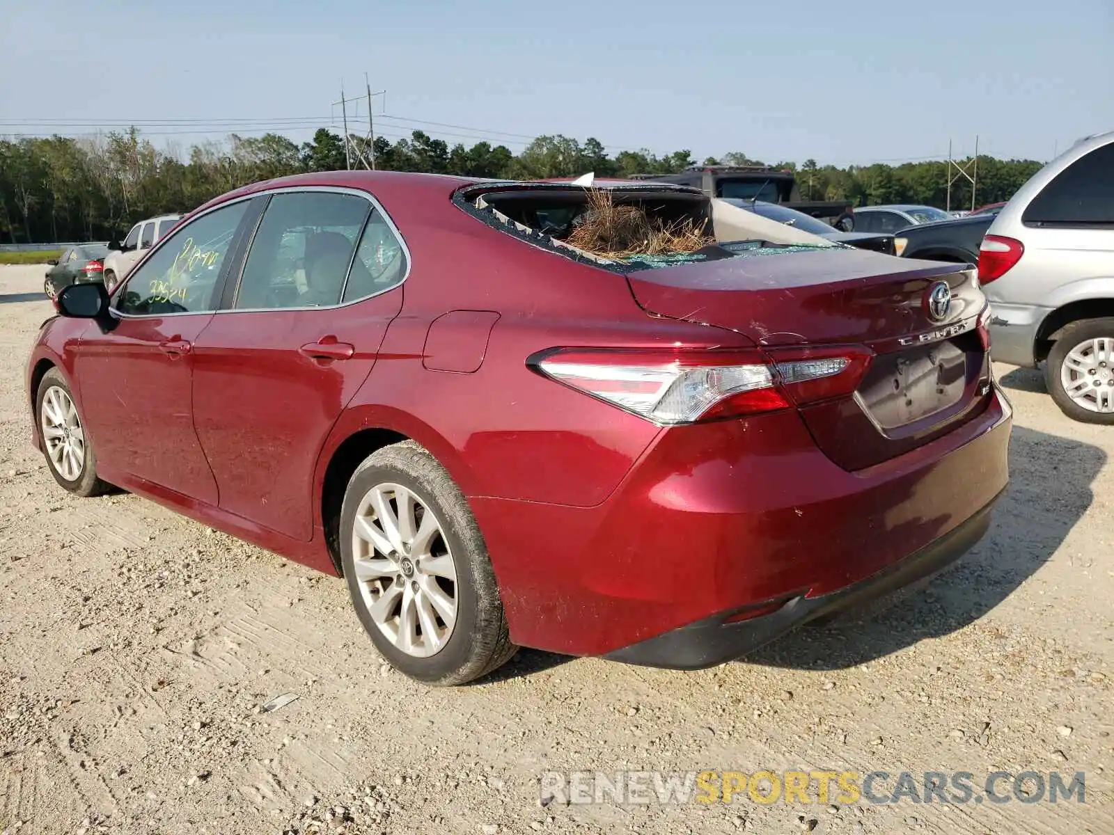 3 Photograph of a damaged car 4T1B11HK8KU759438 TOYOTA CAMRY 2019